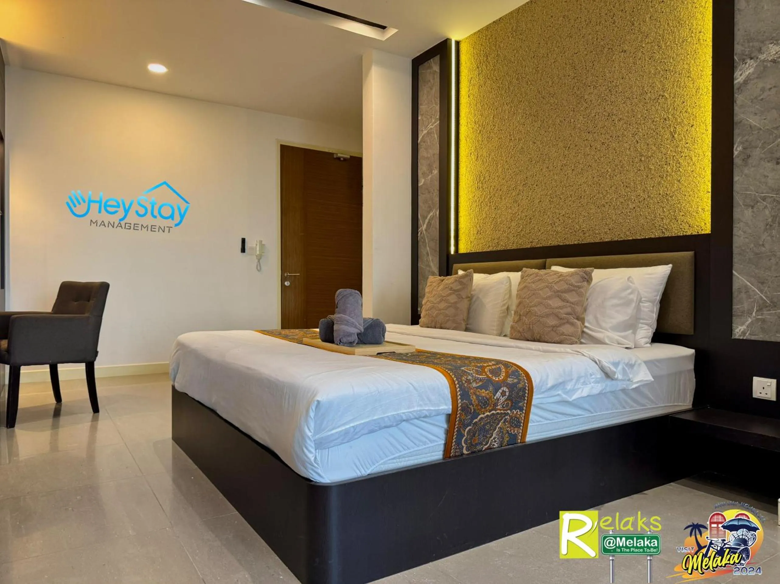 Bed in Imperio Residence By Heystay Management