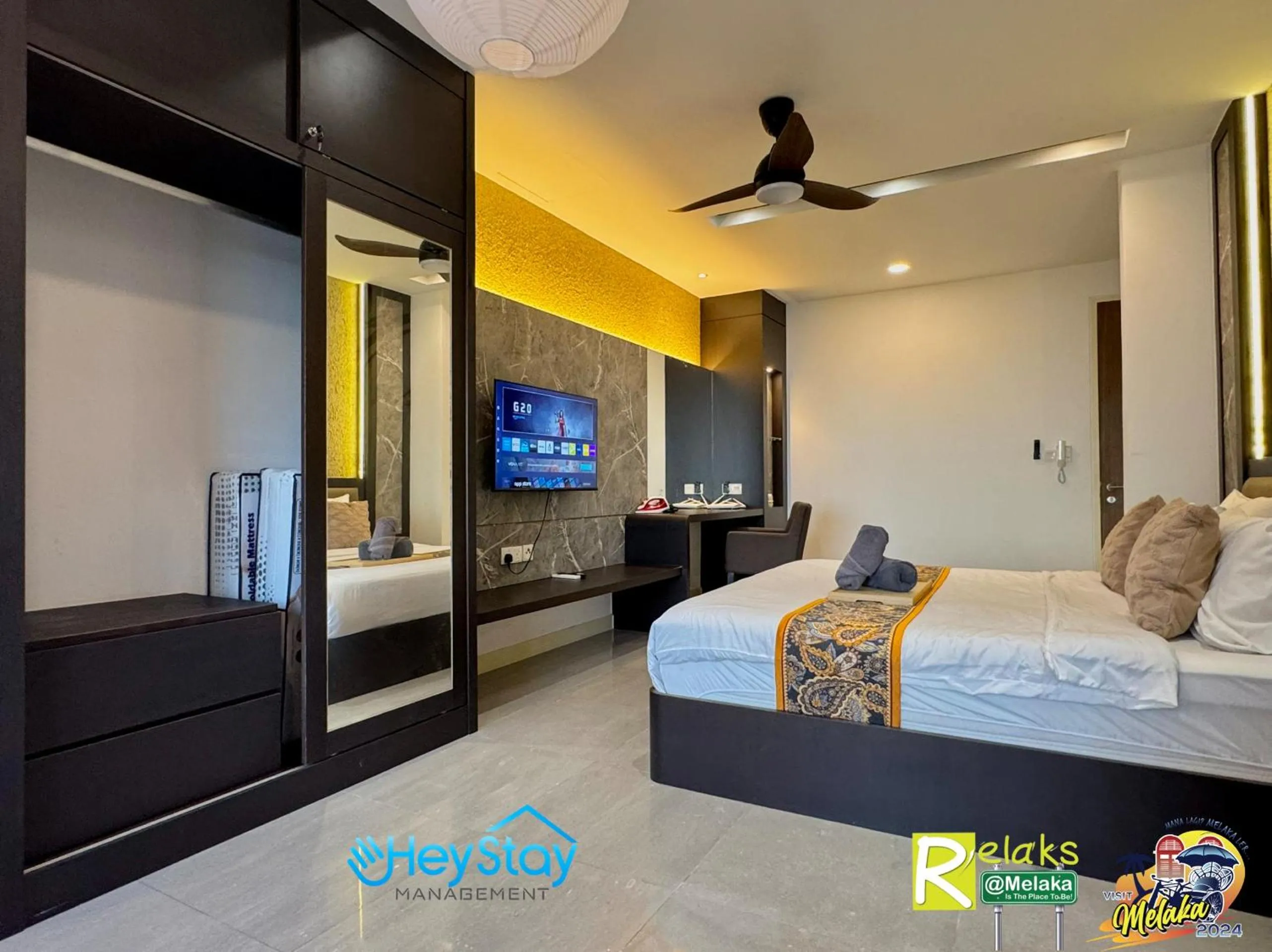 Bed in Imperio Residence By Heystay Management