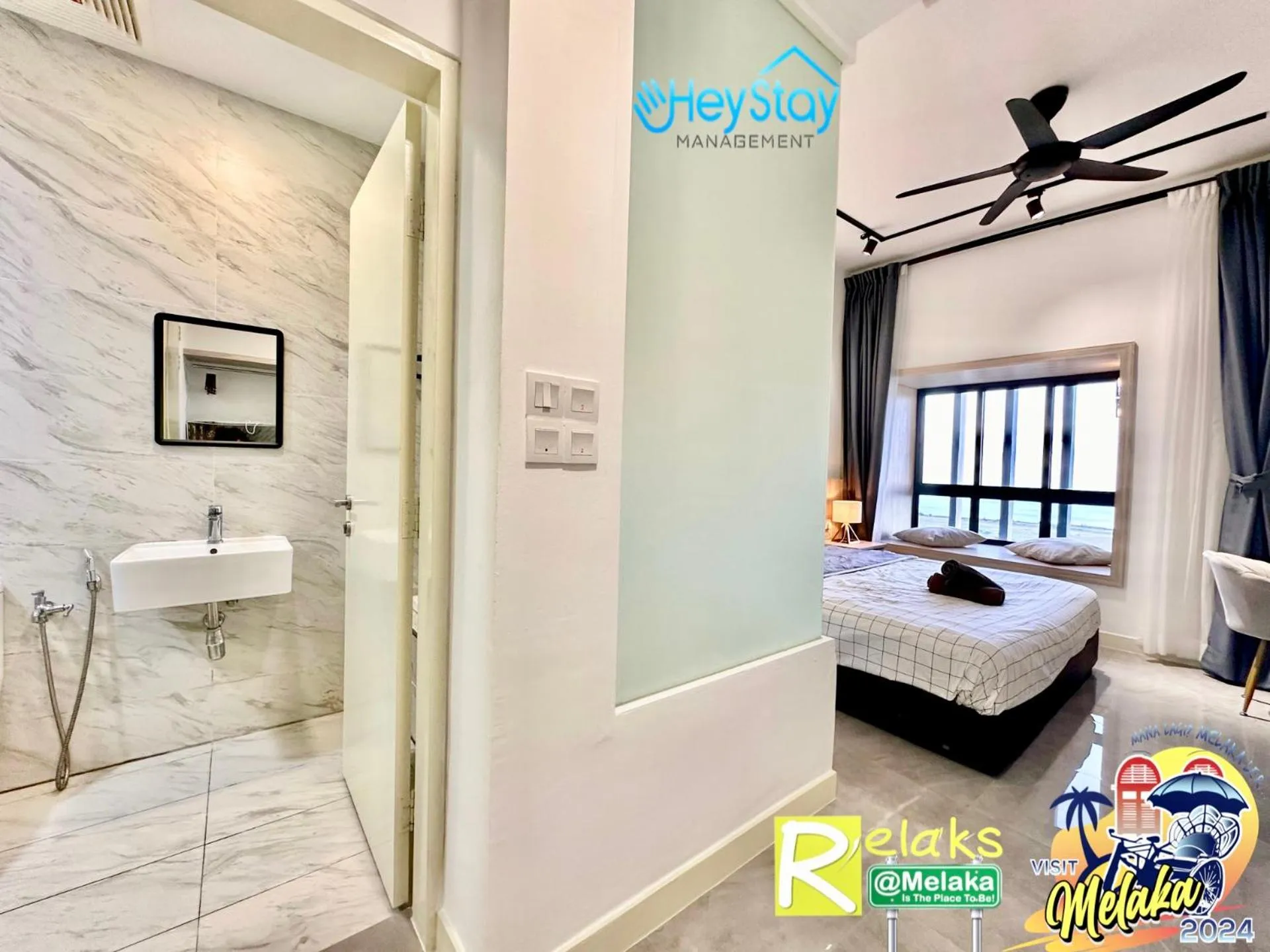 Bed in Imperio Residence By Heystay Management