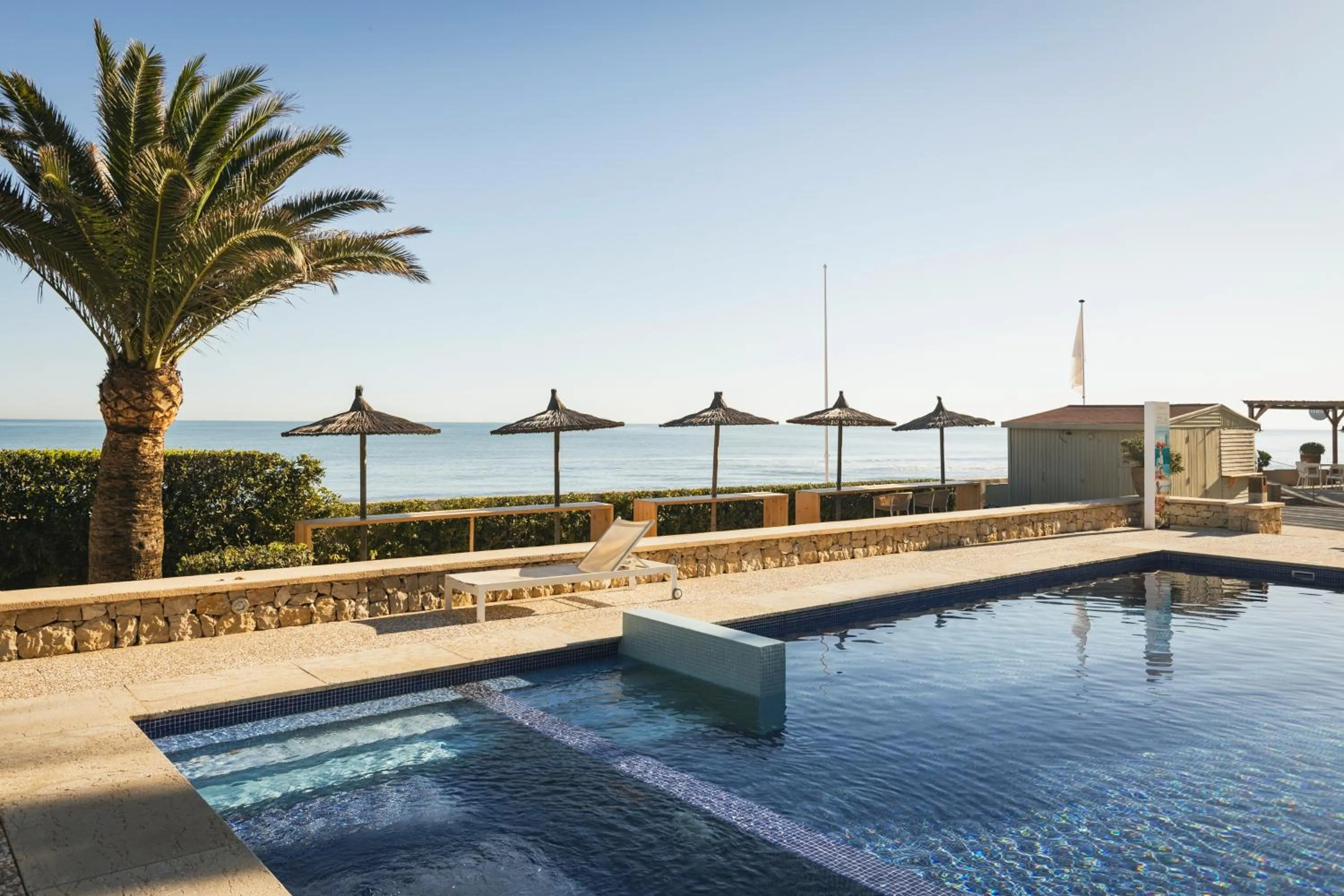 Swimming pool in Hotel Los Ángeles Denia
