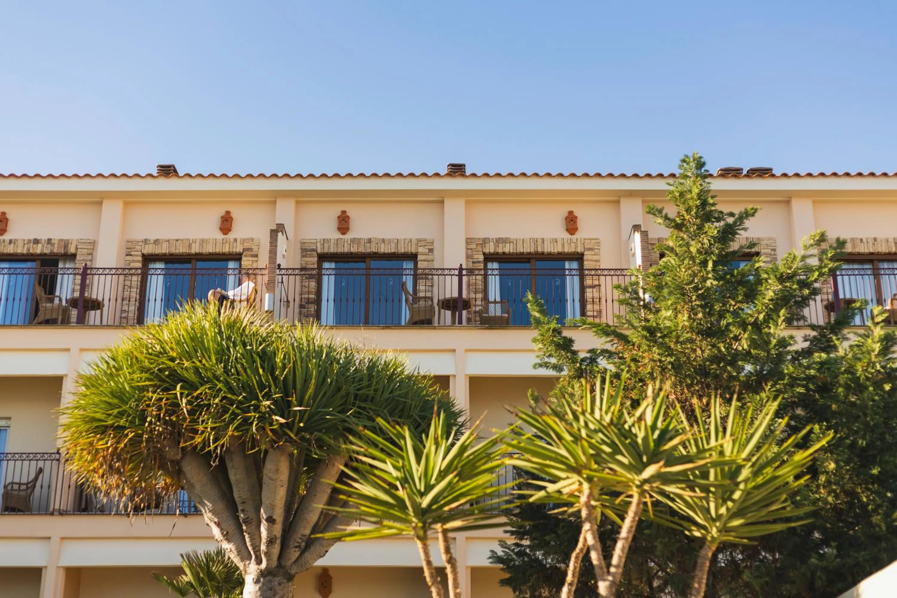 Property building in Hotel Los Ángeles Denia