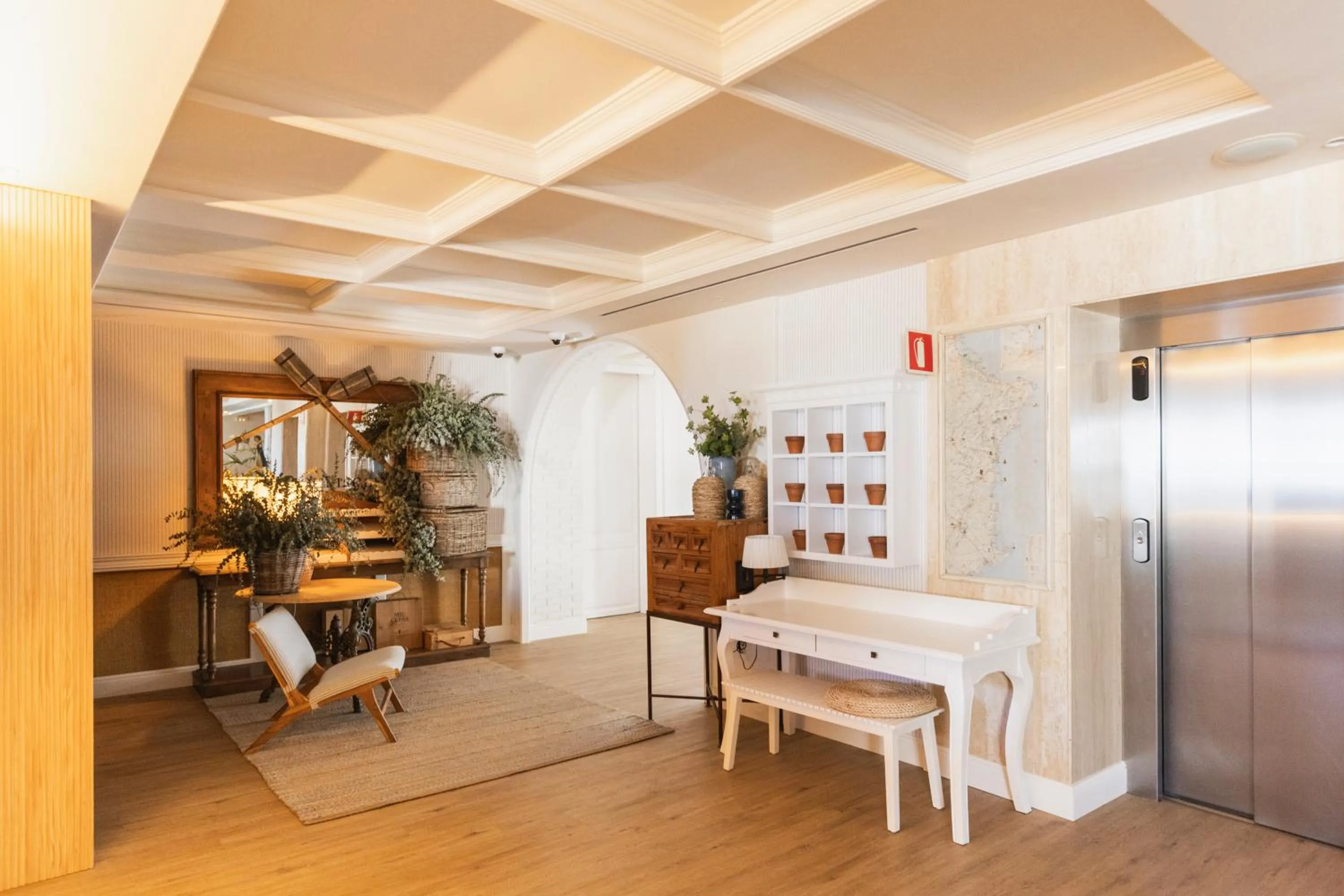 Lobby or reception in Hotel Los Ángeles Denia