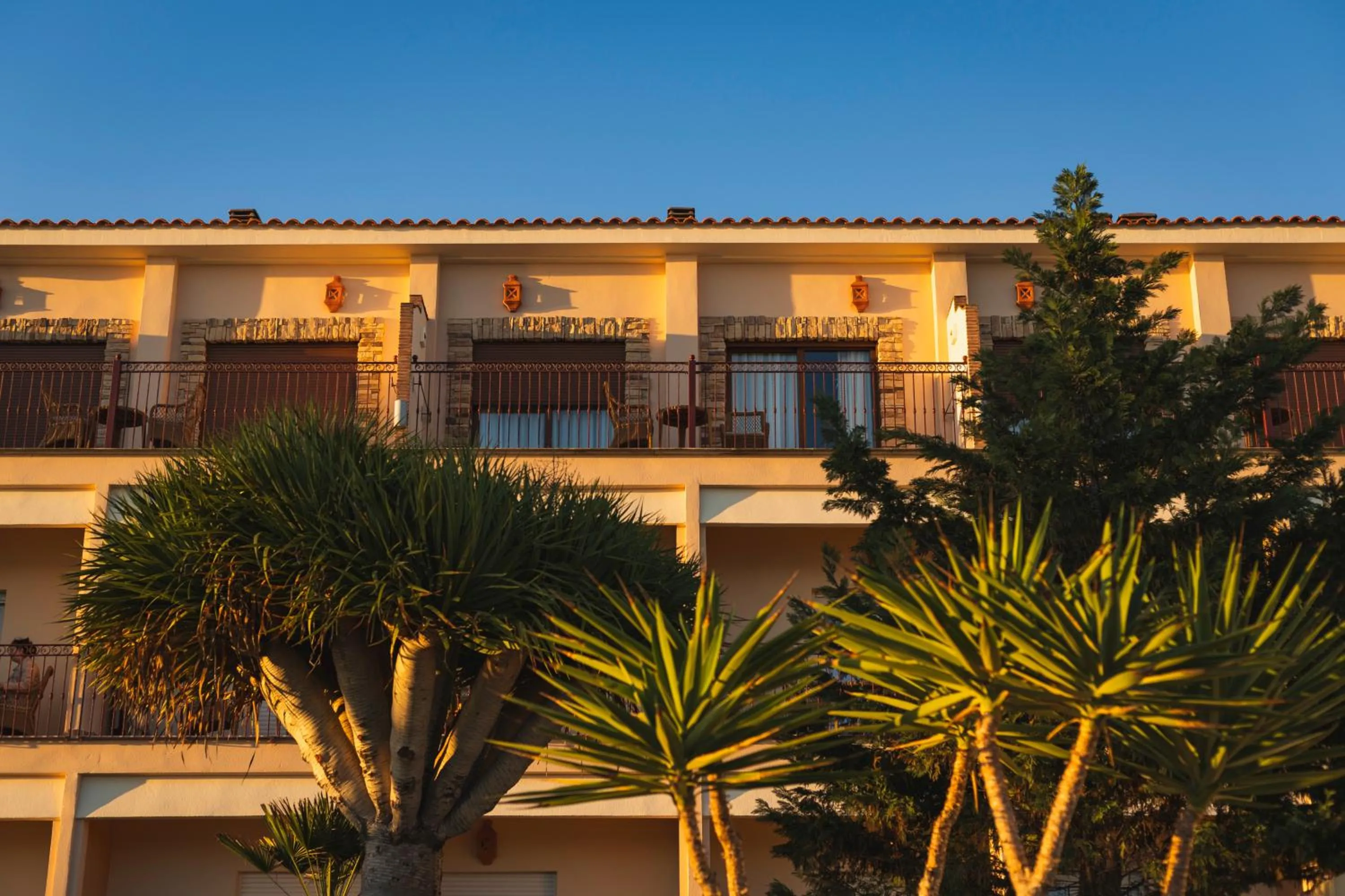 Property building in Hotel Los Ángeles Denia