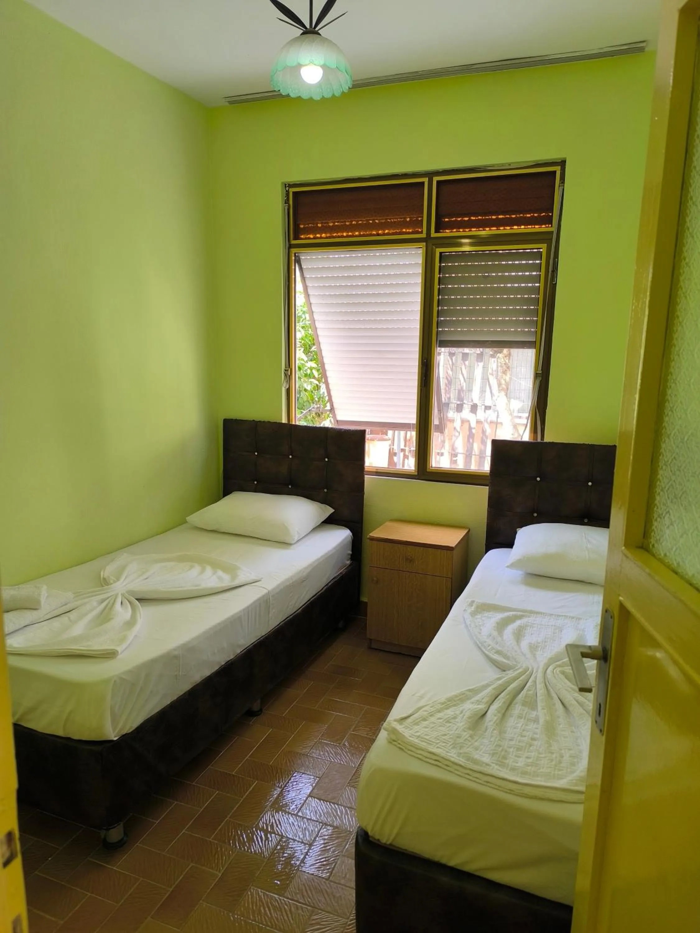 Bed in Avşar Apart Motel