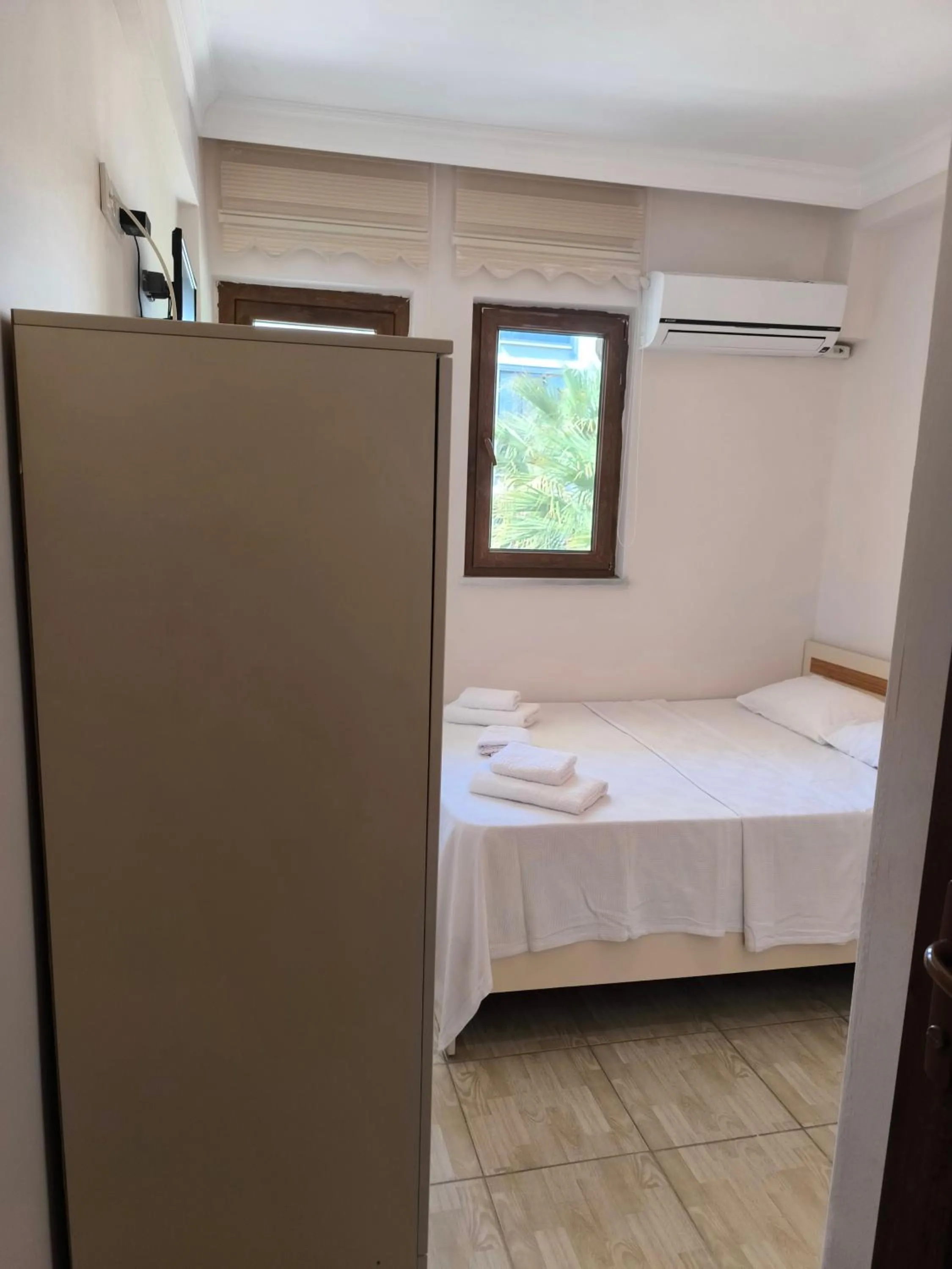 Bed in Avşar Apart Motel