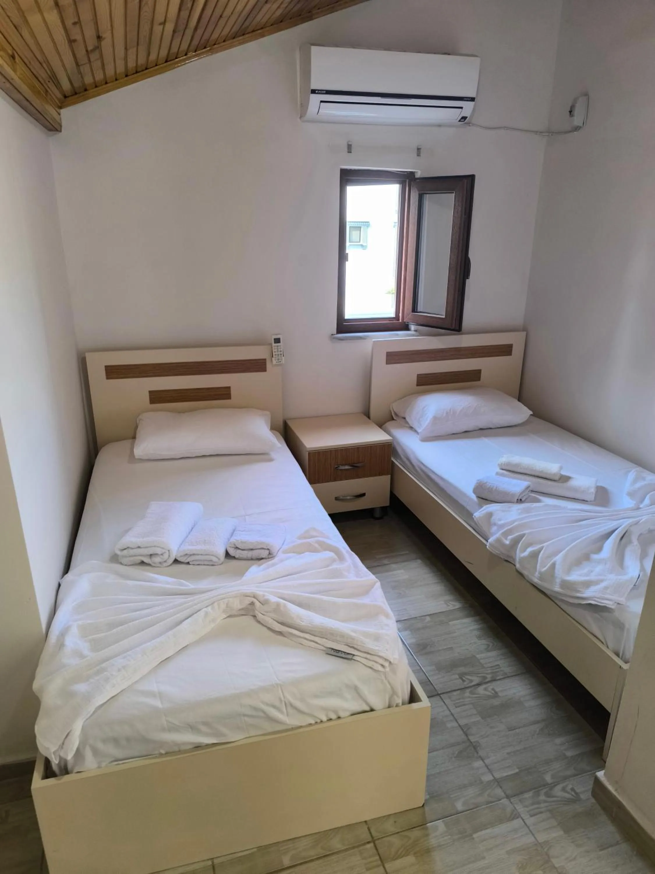 Bed in Avşar Apart Motel