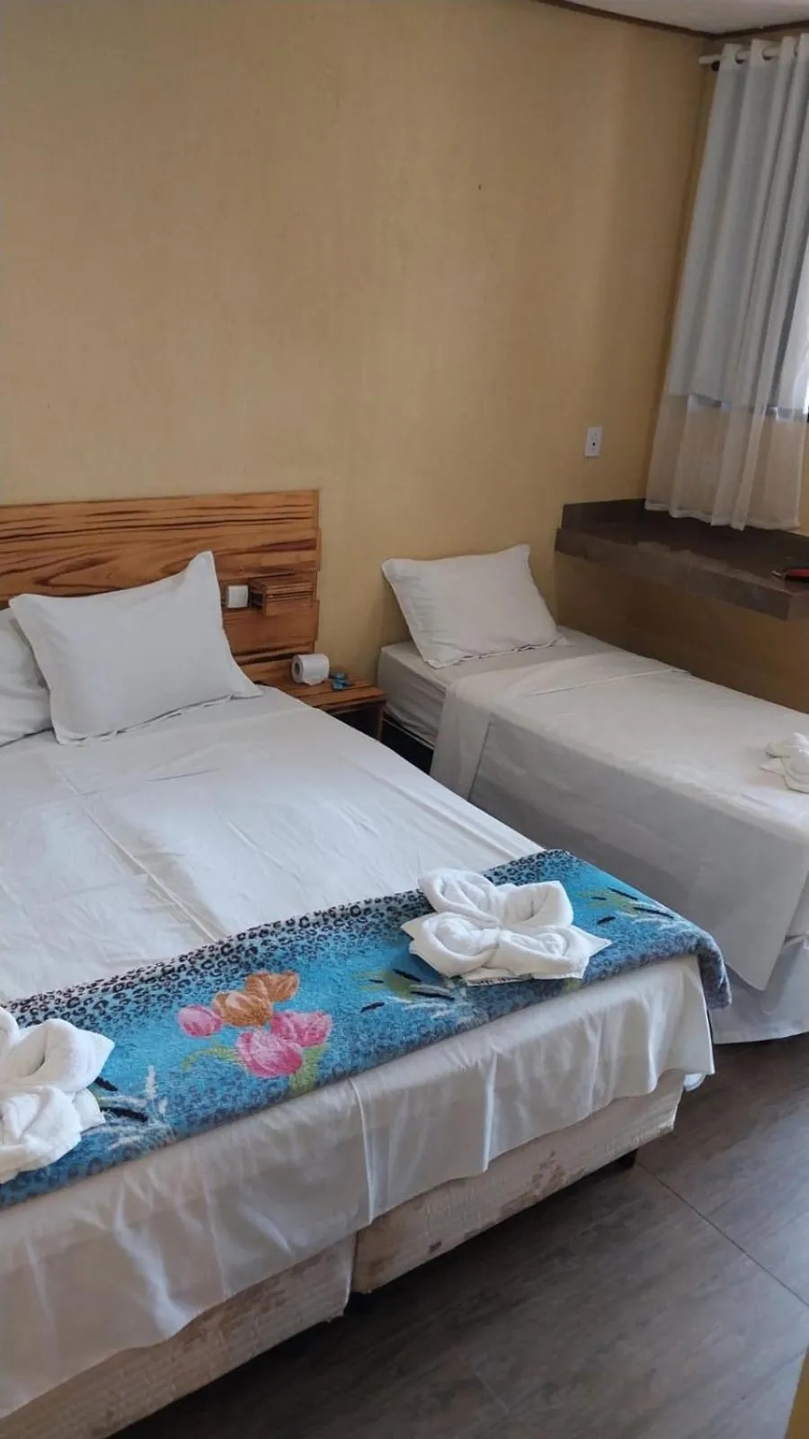 Bed in Hotel Iguaçu Centro