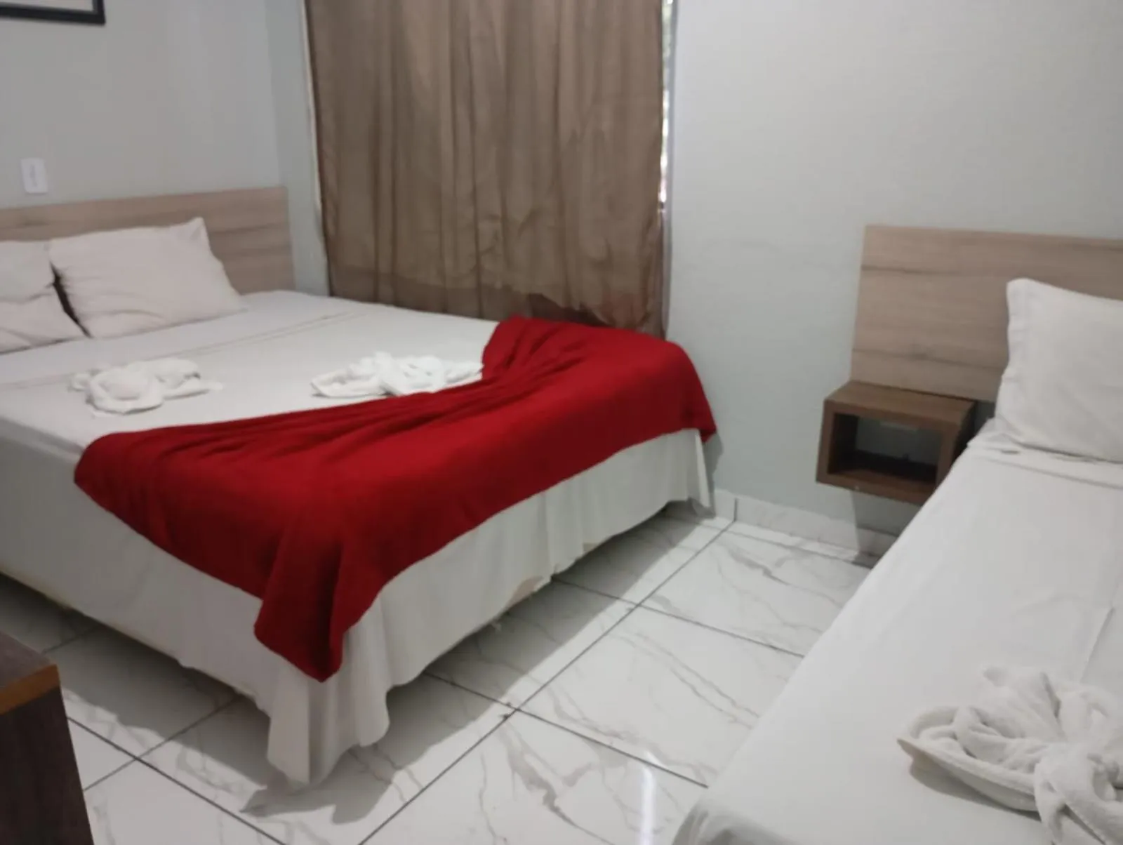 Bed in Hotel Iguaçu Centro