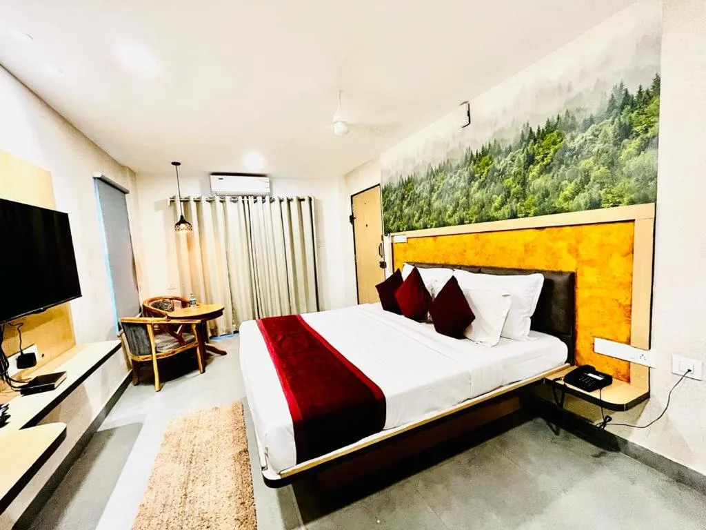 Bed in Hotel Lake View Airport zone