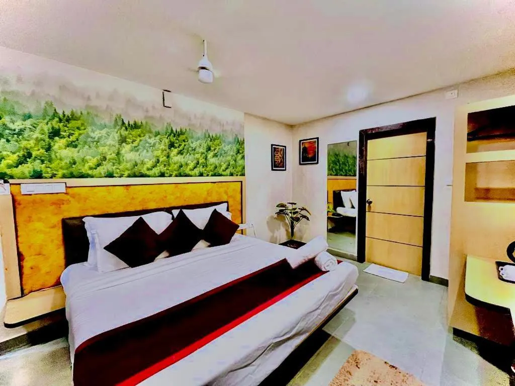 Bed in Hotel Lake View Airport zone