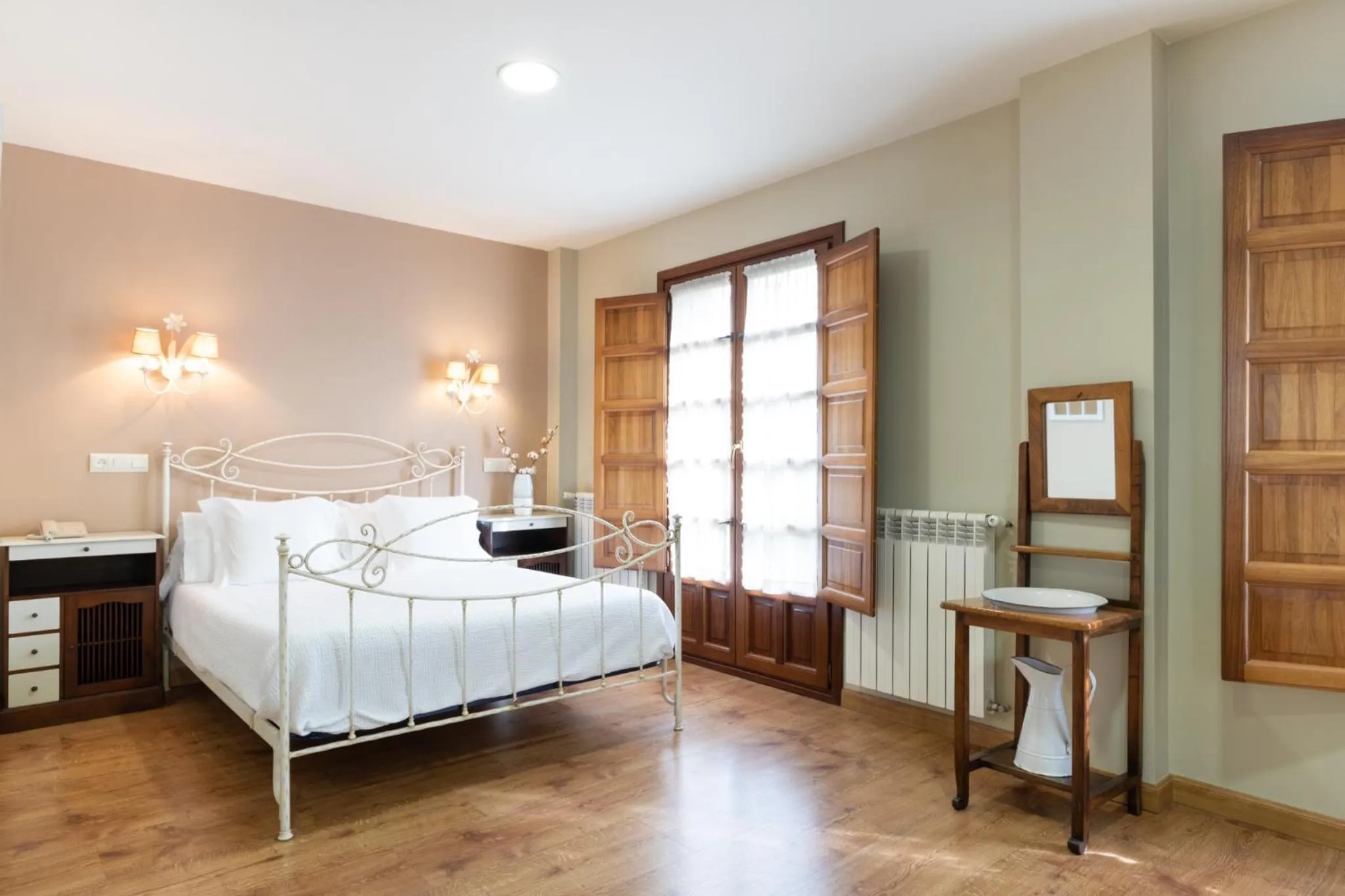 Bed in Hotel Rural Casona de Cefontes