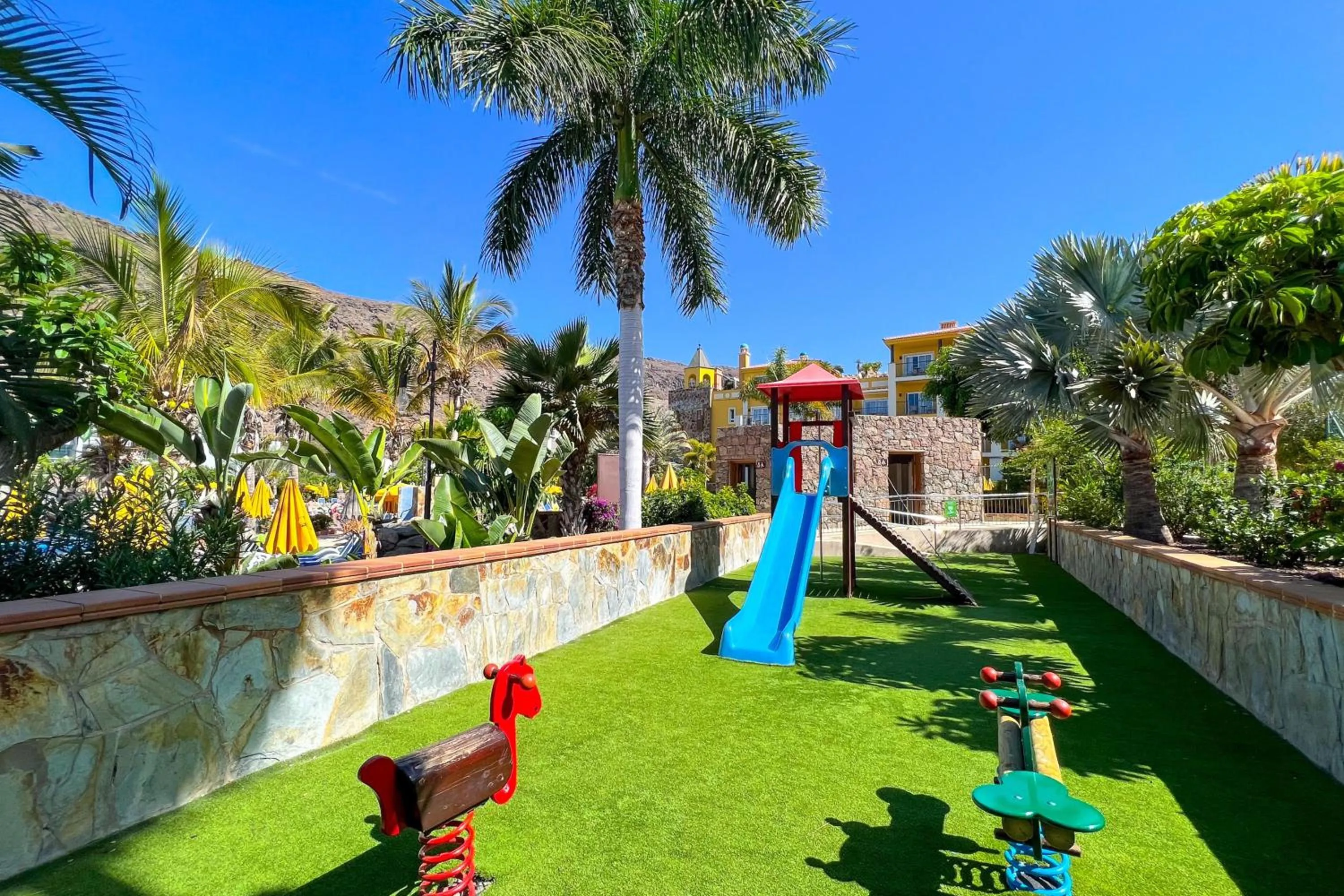 Children play ground in Hotel Cordial Mogán Playa