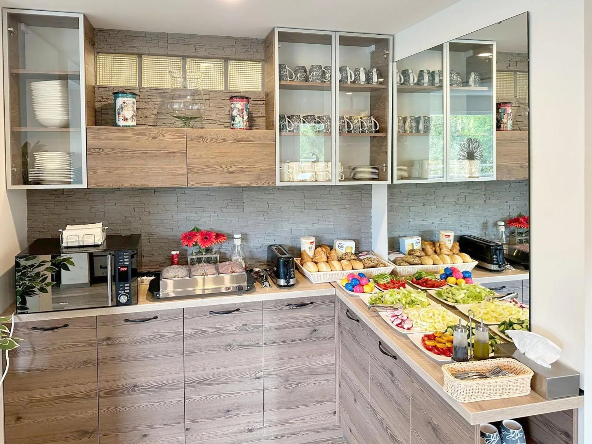 Breakfast in Gästehotel Lucendi Premium Lounge