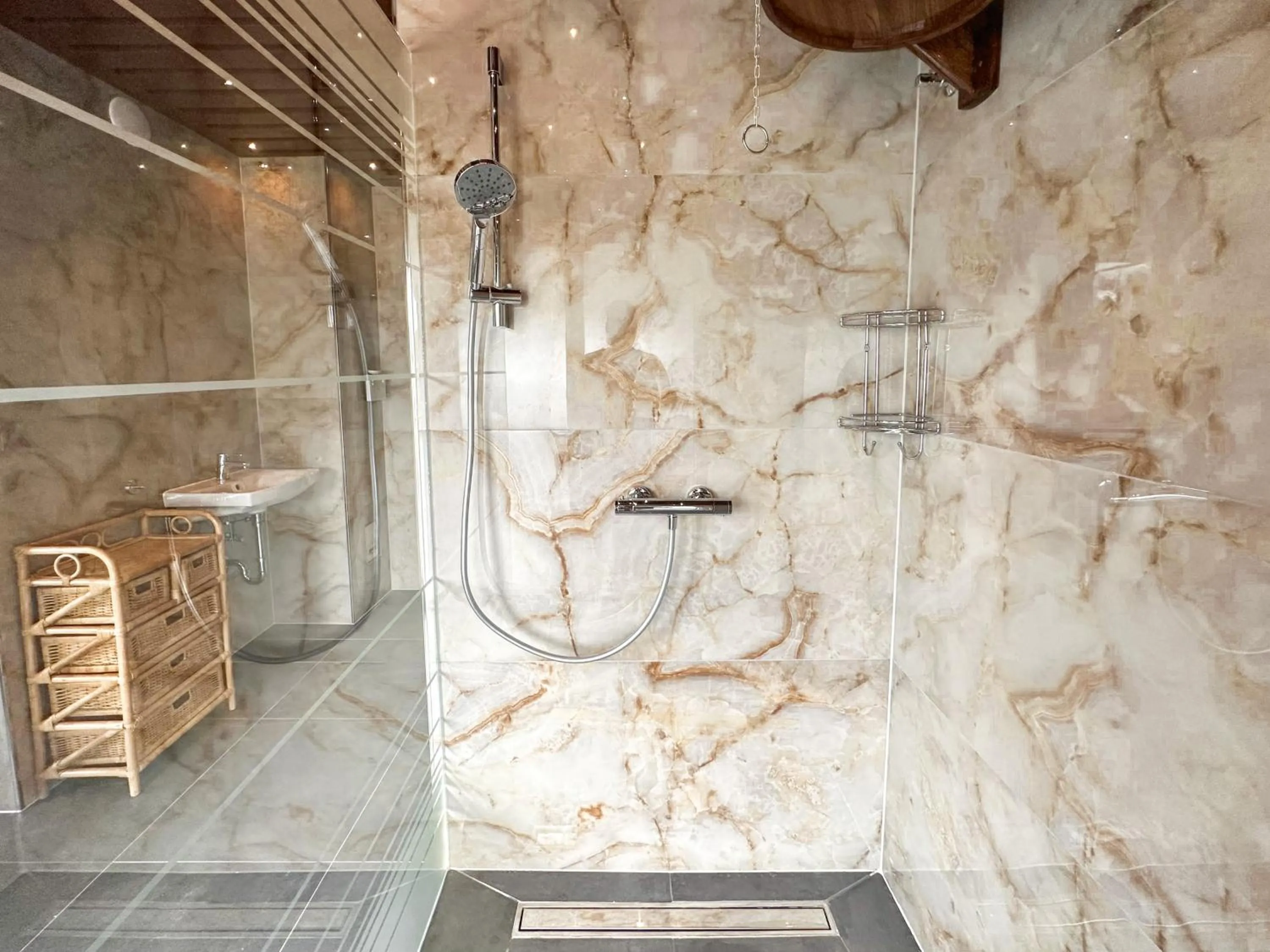 Sauna in Gästehotel Lucendi Premium Lounge