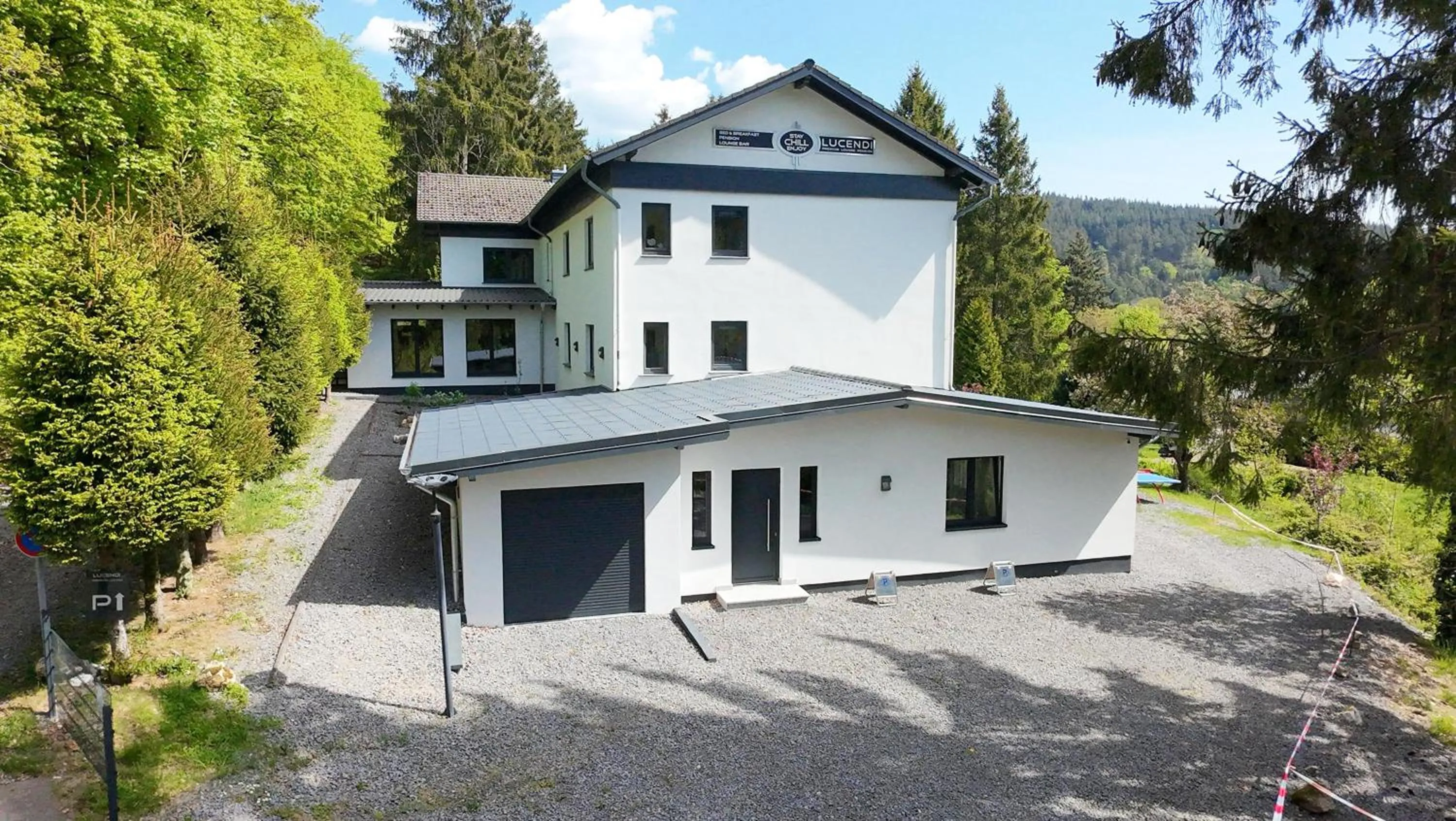 Property building in Gästehotel Lucendi Premium Lounge