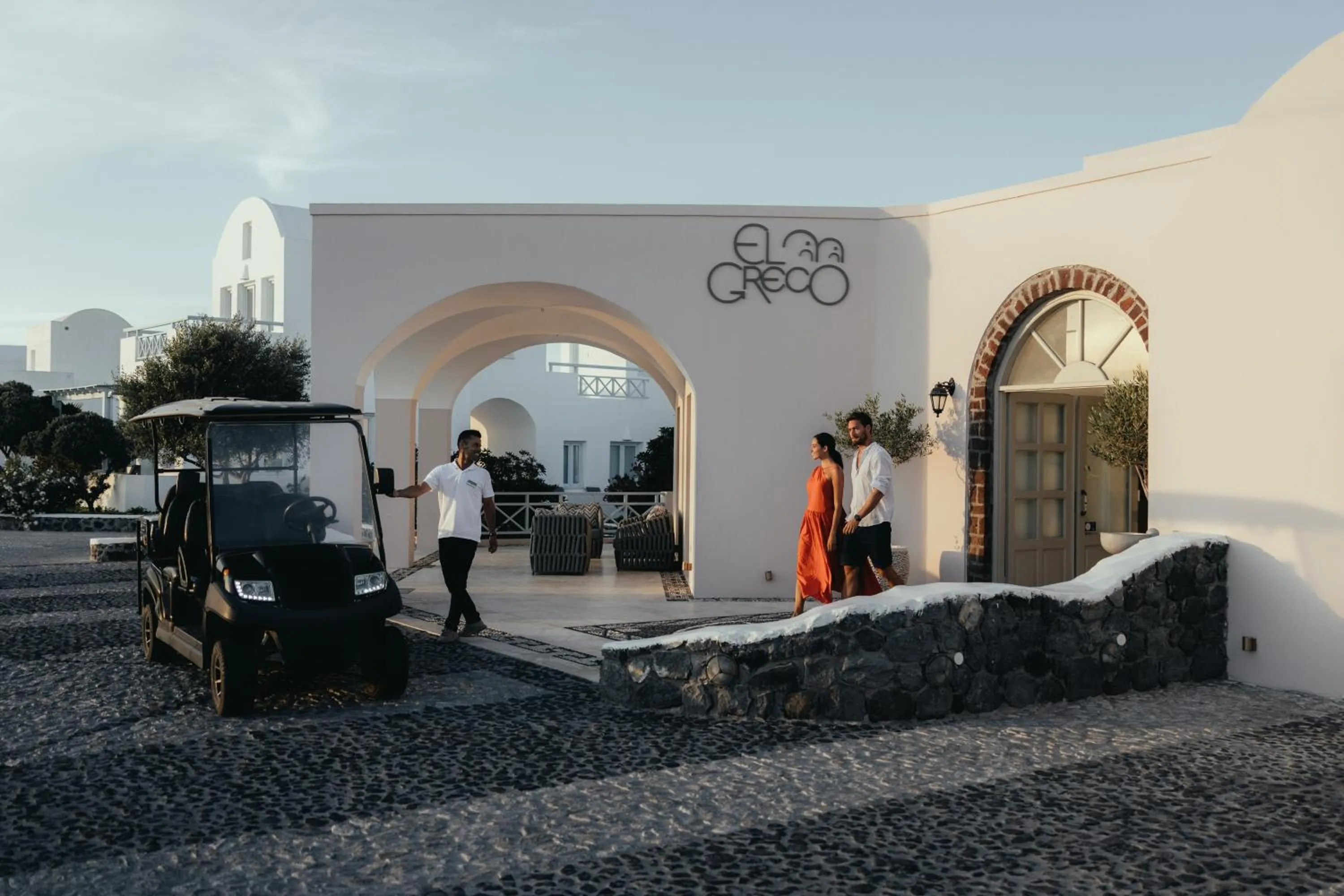 Facade/entrance in El Greco Resort & Spa