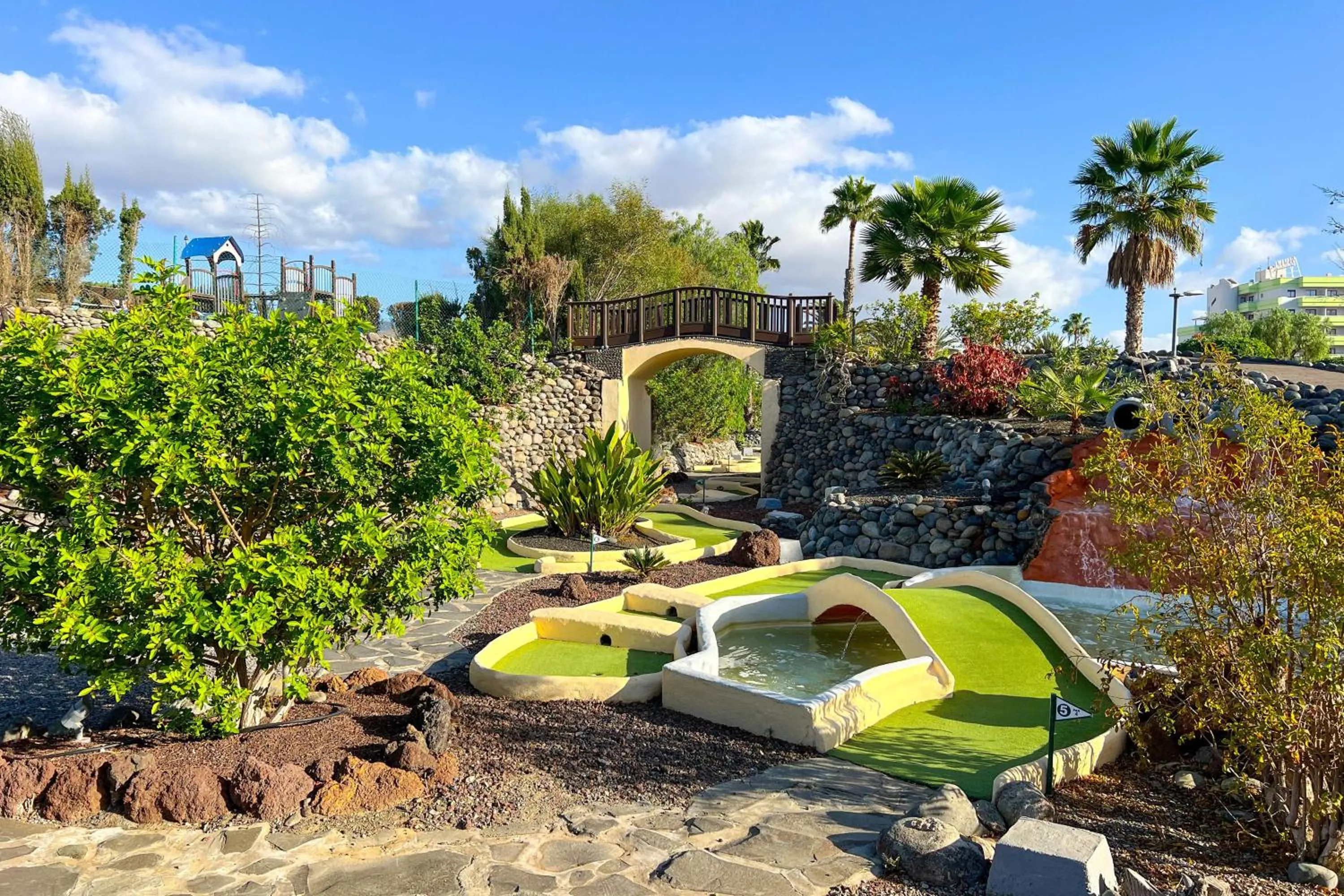 Minigolf in Bungalows Cordial Biarritz