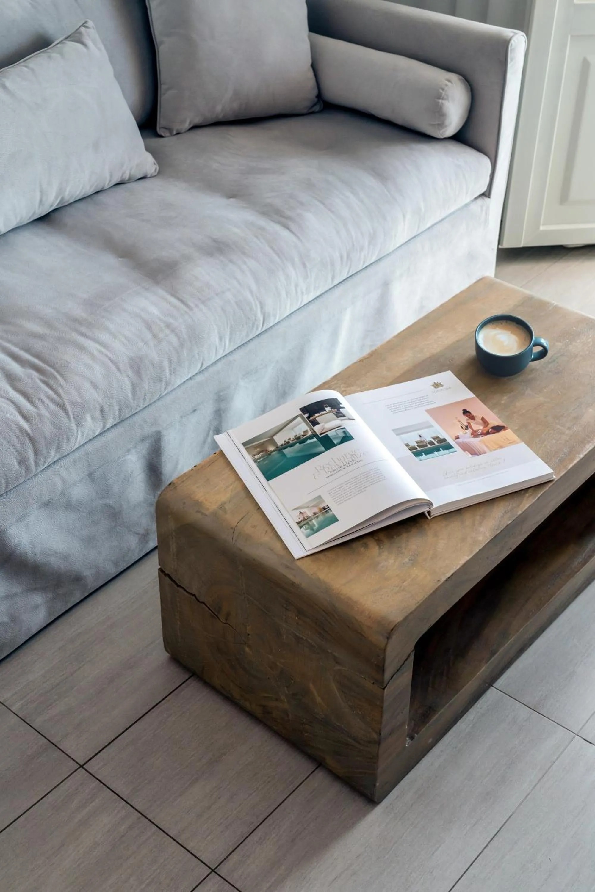Living room in Belvedere Suites