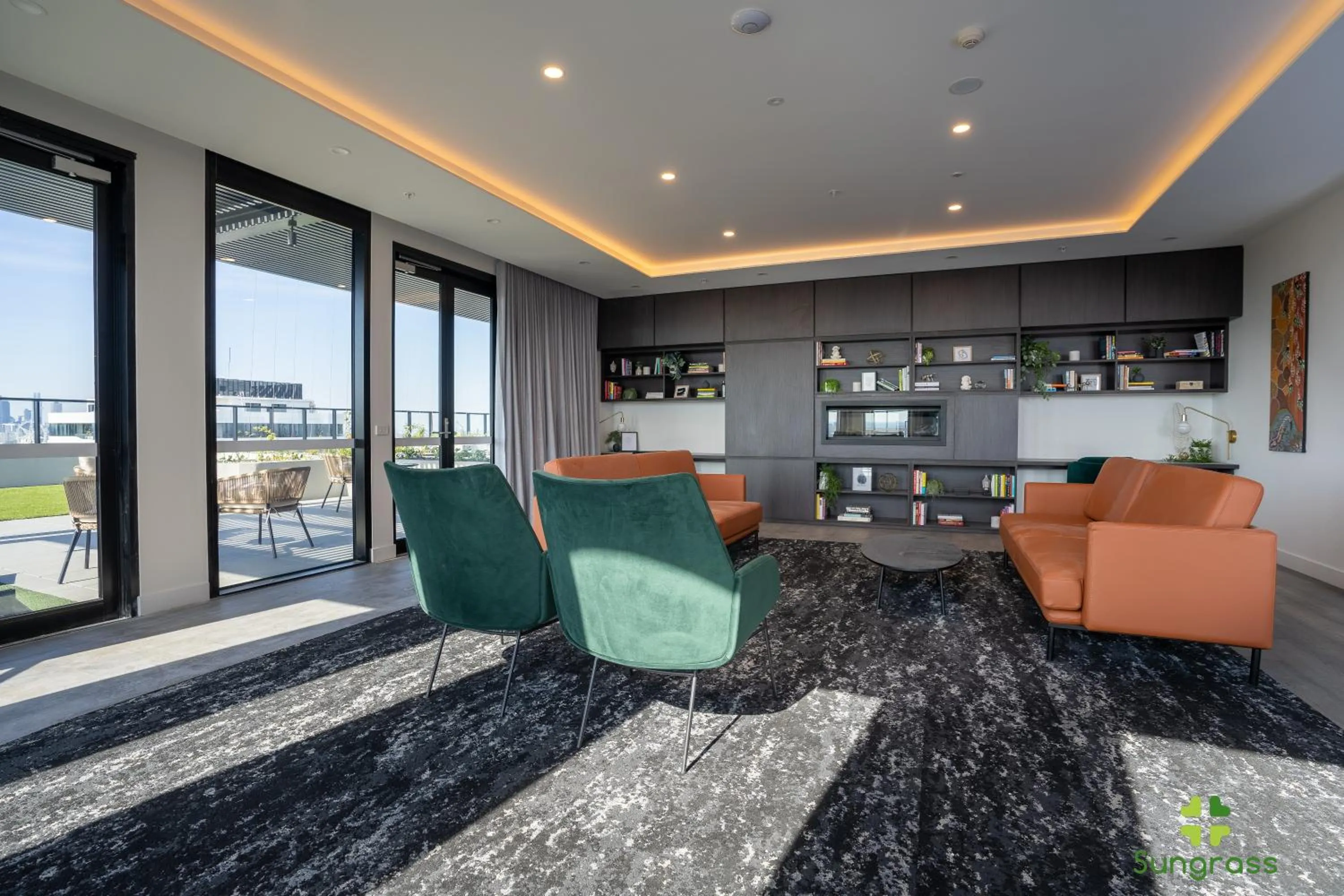 Living room in Liberty One