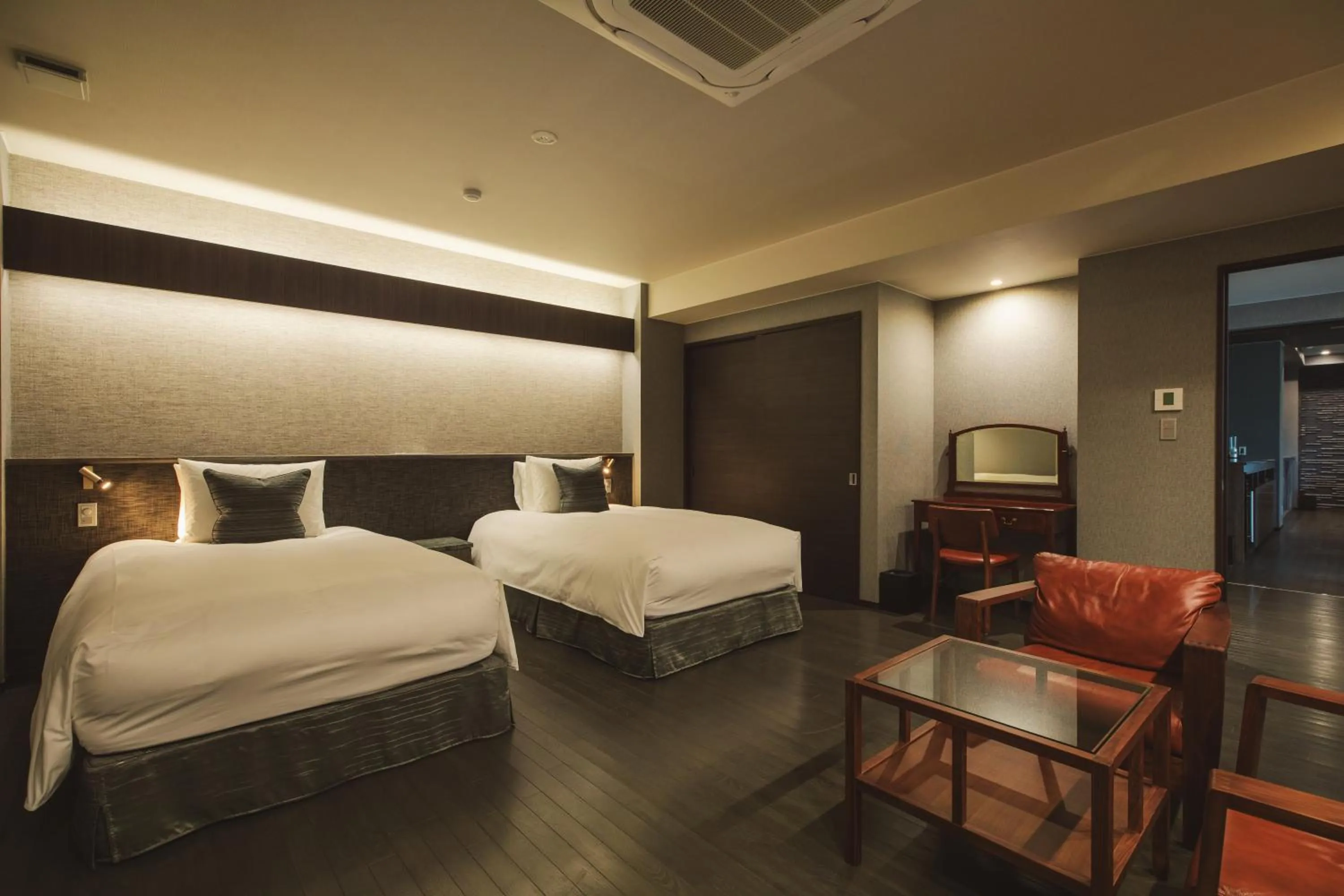 Bed in KANAYA RESORT HAKONE