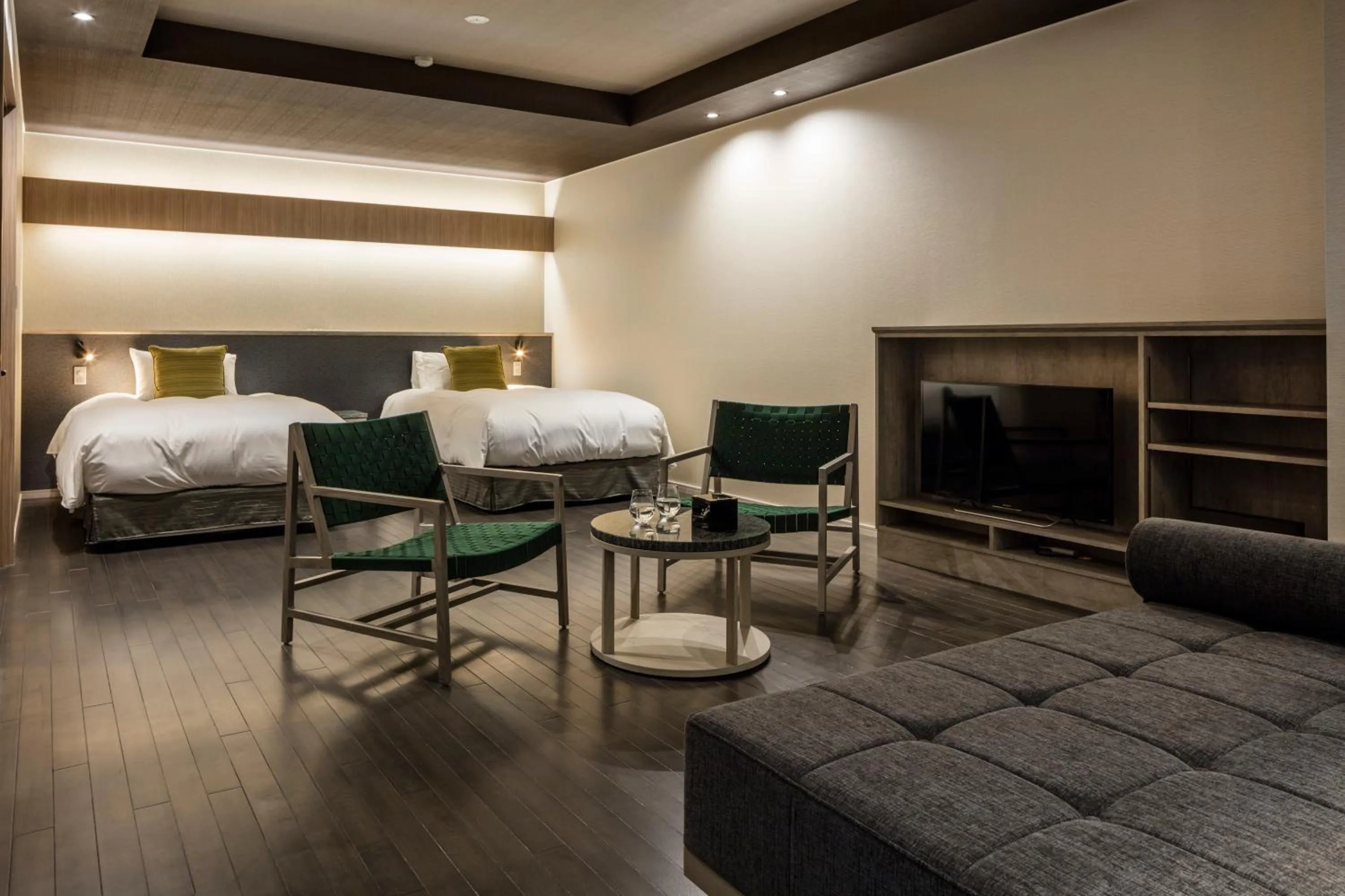 Bed in KANAYA RESORT HAKONE