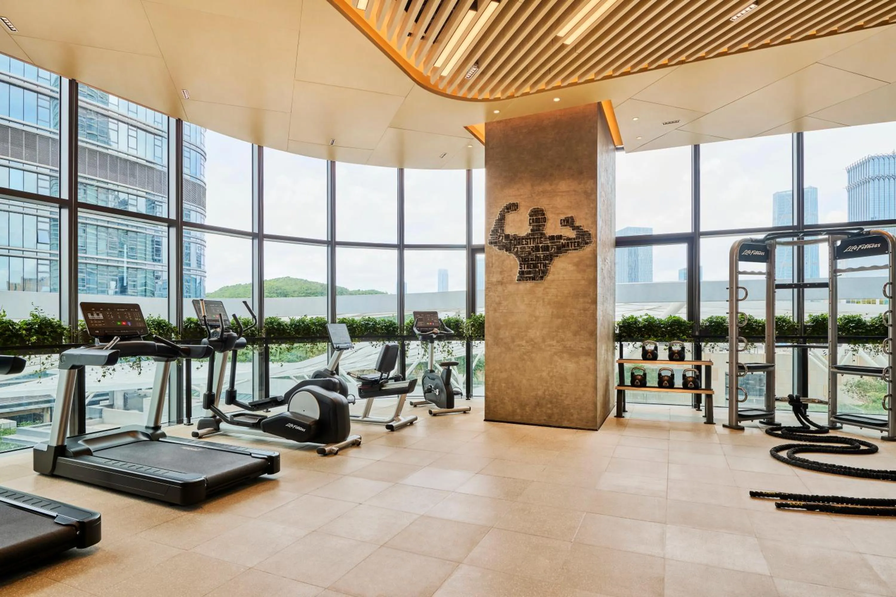 Fitness centre/facilities in Artyzen Habitat Hengqin Zhuhai