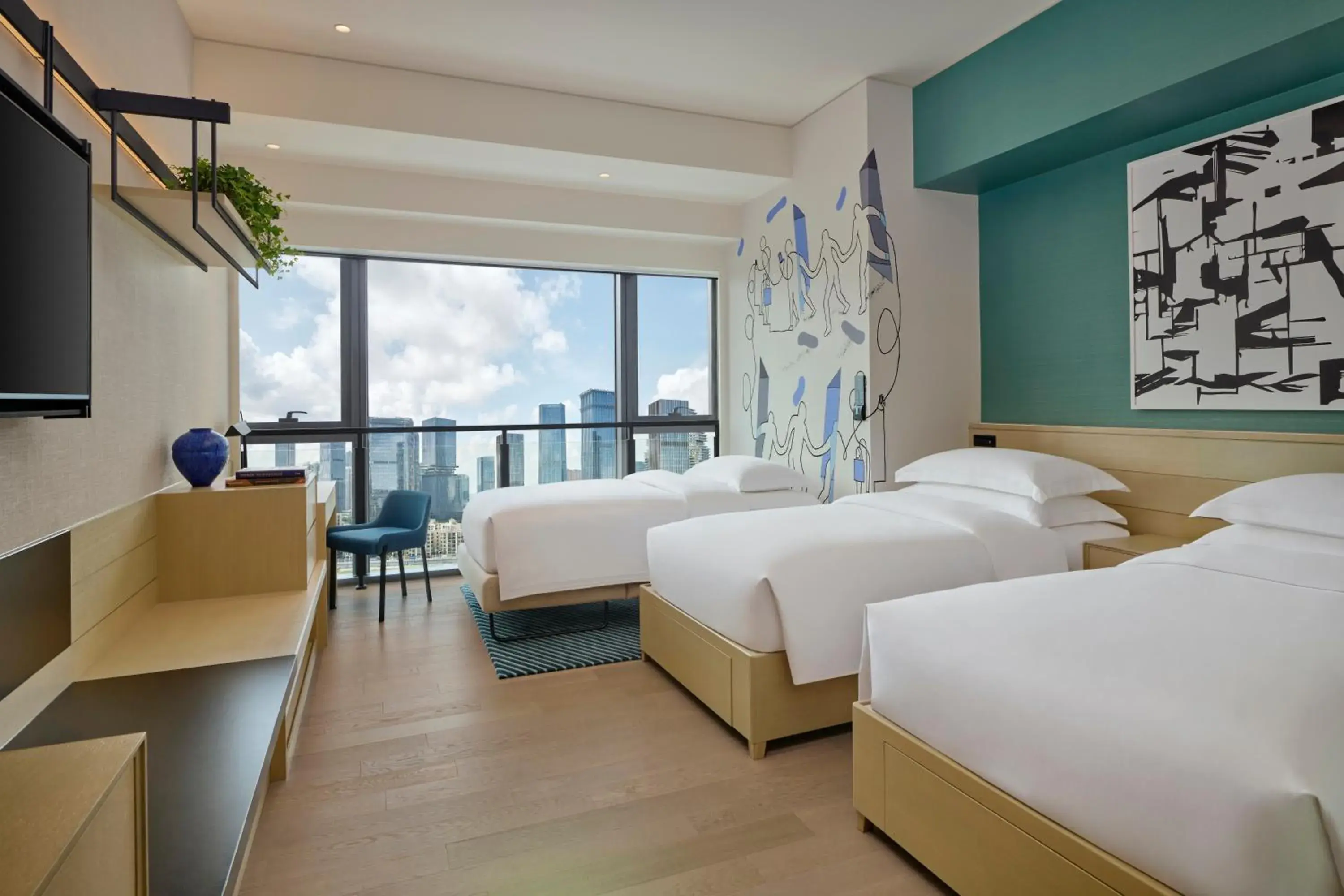 Habitat Family Twin with Sofa Bed in Artyzen Habitat Hengqin Zhuhai Habitat Family Twin with Sofa Bed in Artyzen Habitat Hengqin Zhuhai