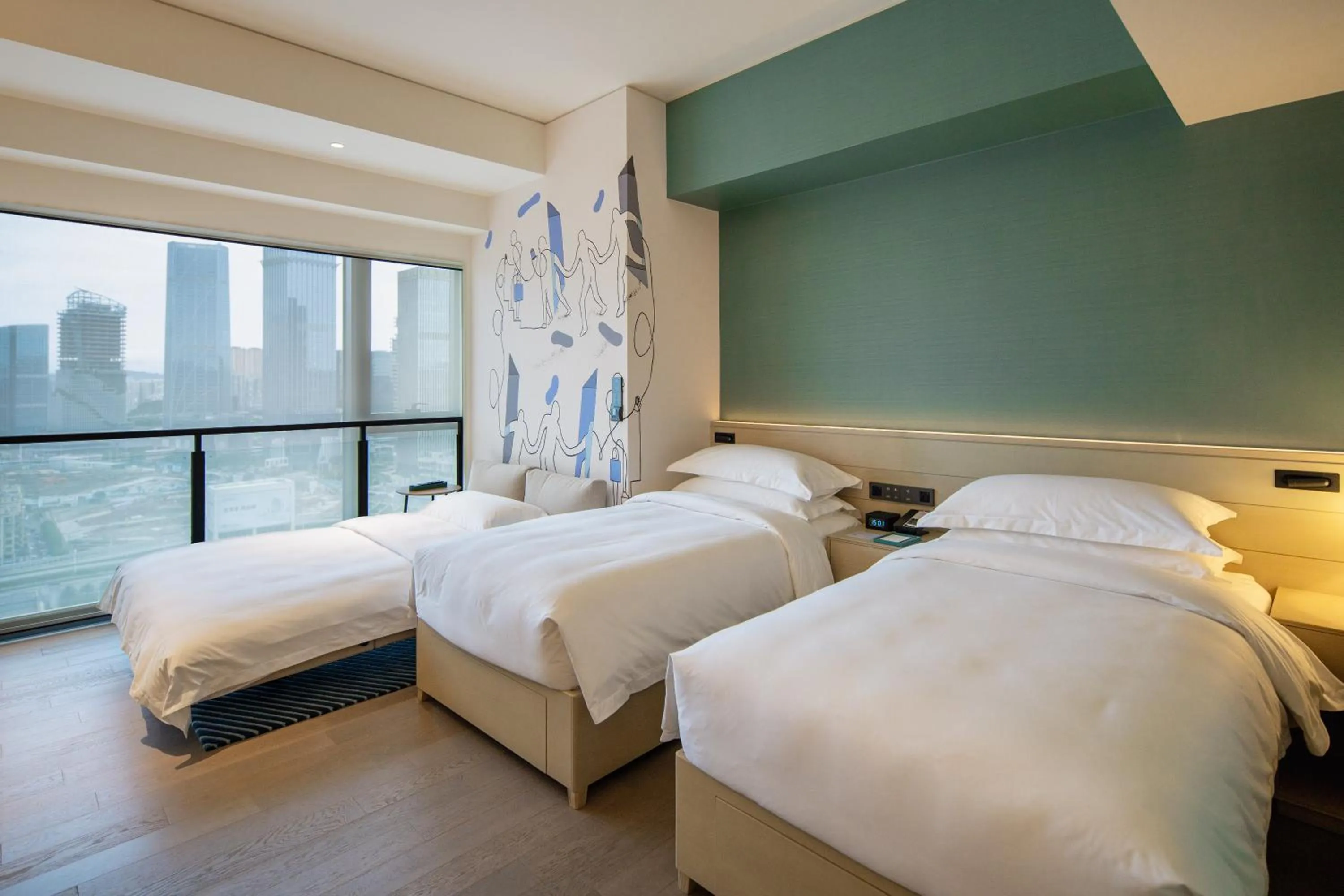 Photo of the whole room, Bed in Artyzen Habitat Hengqin Zhuhai