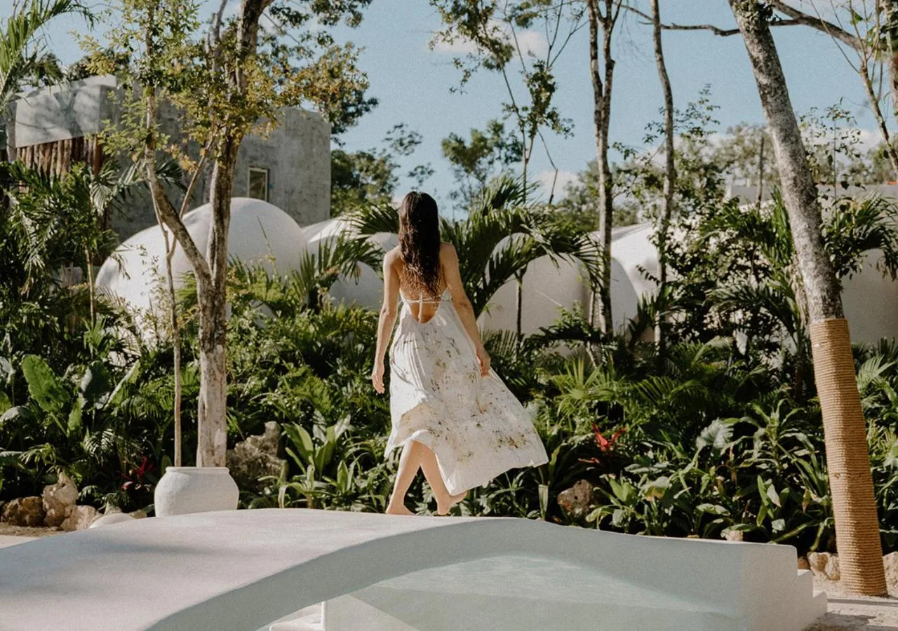 Garden view in Hotel Milam