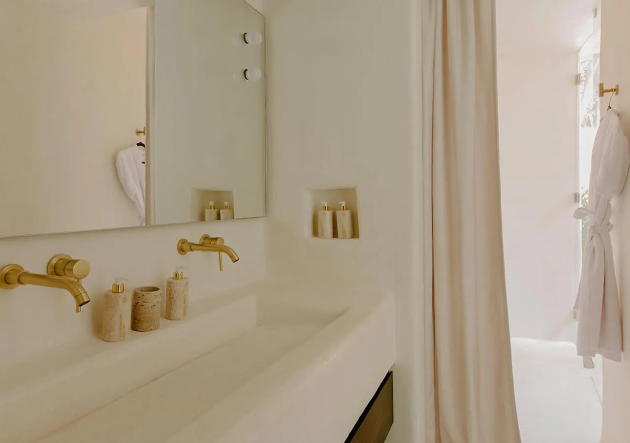 Bathroom in Hotel Milam