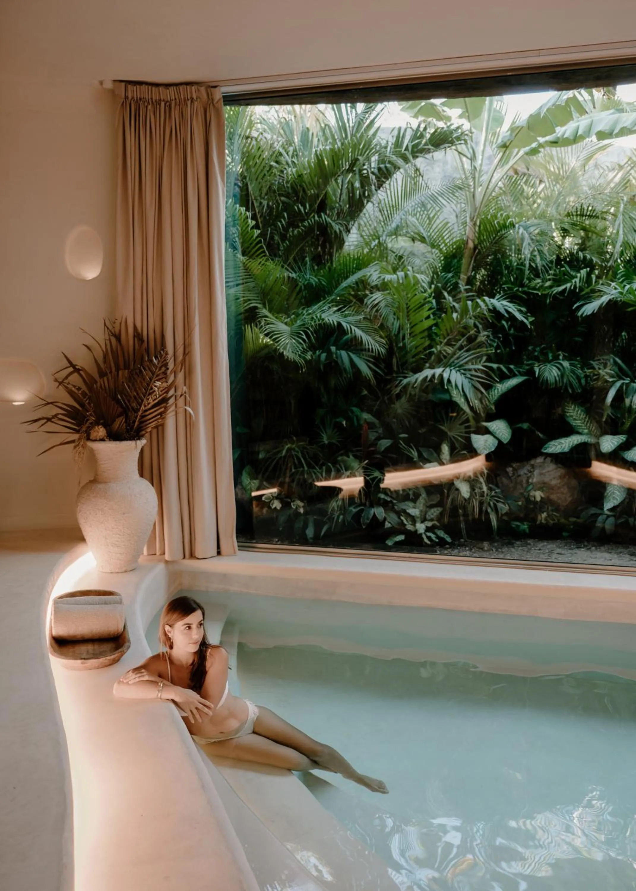 Natural landscape in Hotel Milam