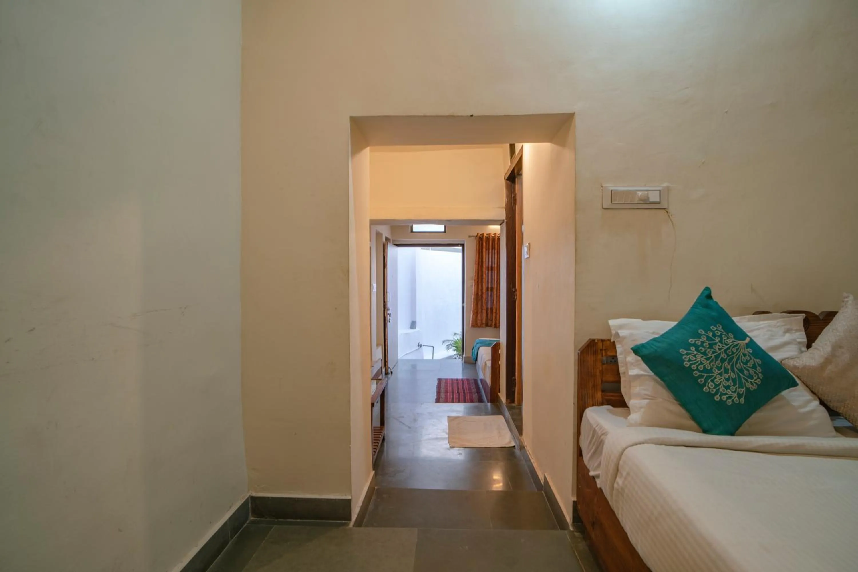 Photo of the whole room, Bed in Hotel Ambavgarh Palace