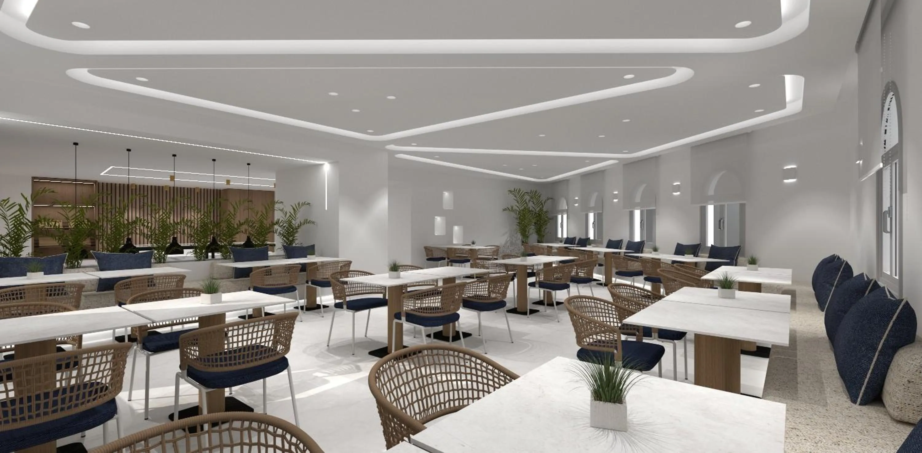 Restaurant/places to eat in Aegean Plaza Hotel