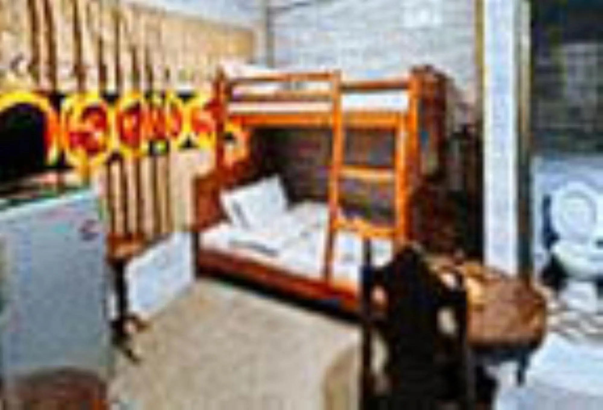 Photo of the whole room, Bed in RedDoorz Hostel @ Faes Transient House