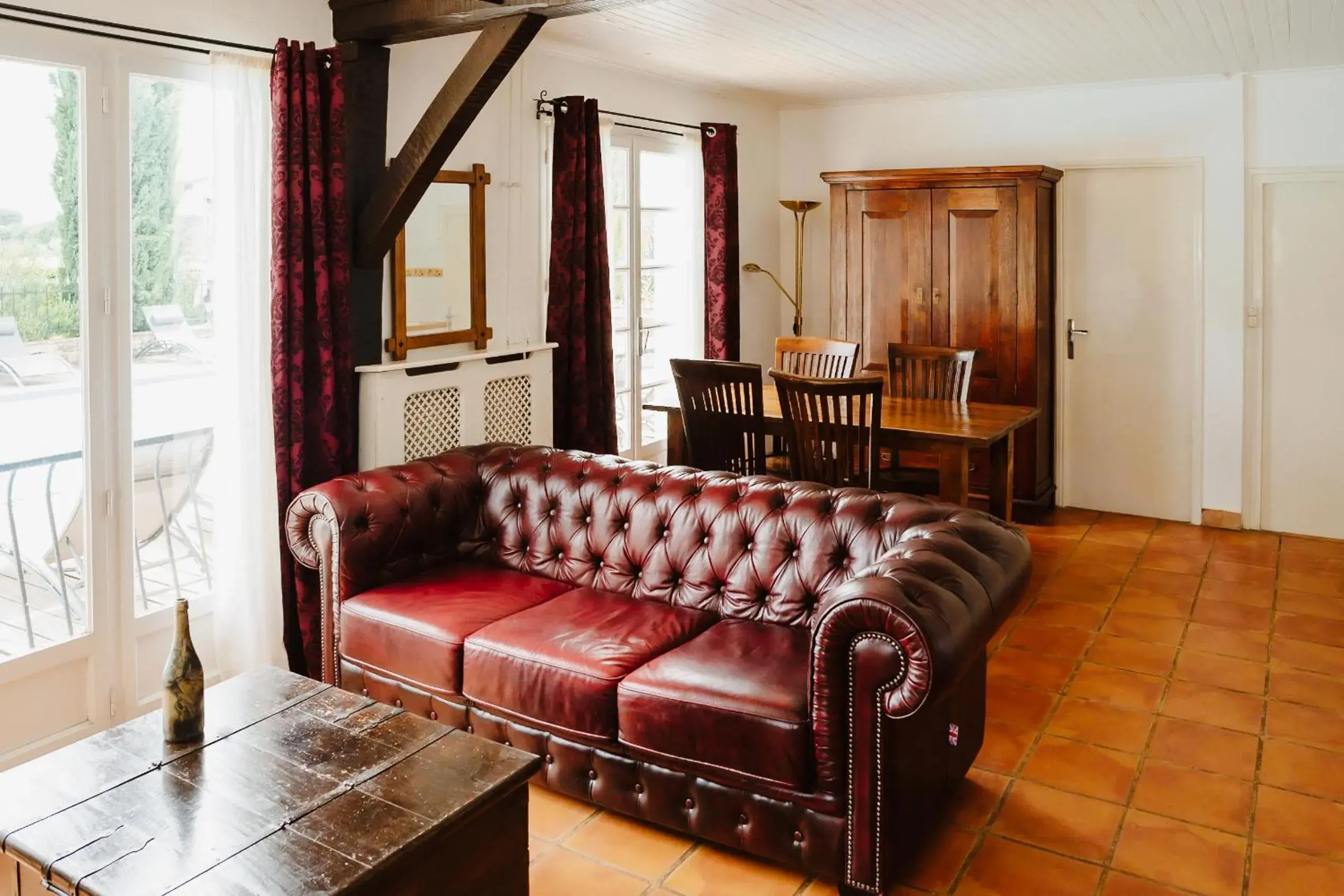 One-Bedroom Apartment with Terrace in Chateau Camp del Saltre Prayssac One-Bedroom Apartment with Terrace in Chateau Camp del Saltre Prayssac