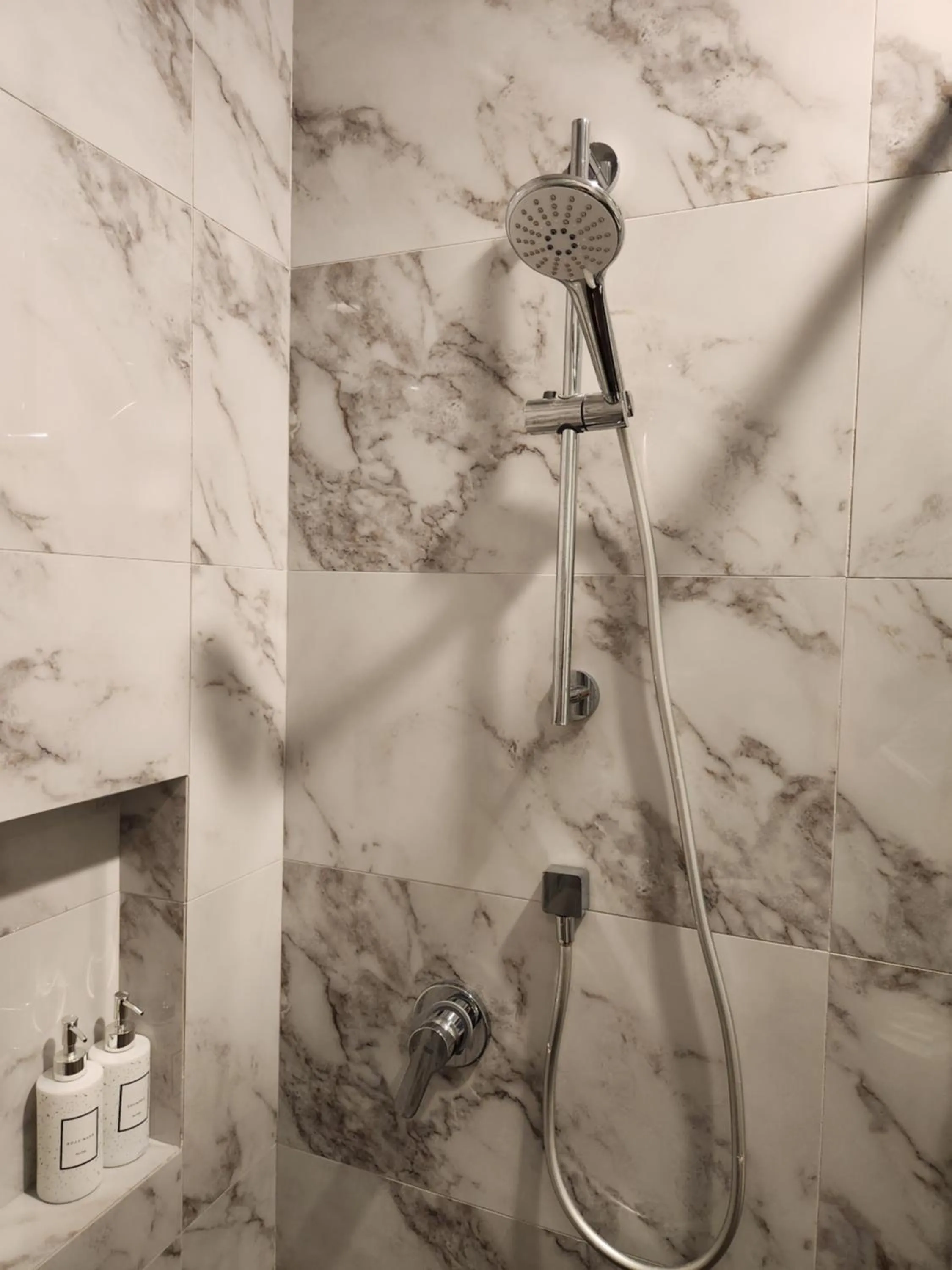 Shower in The Platinum 2 Premium Suite by Reluxe