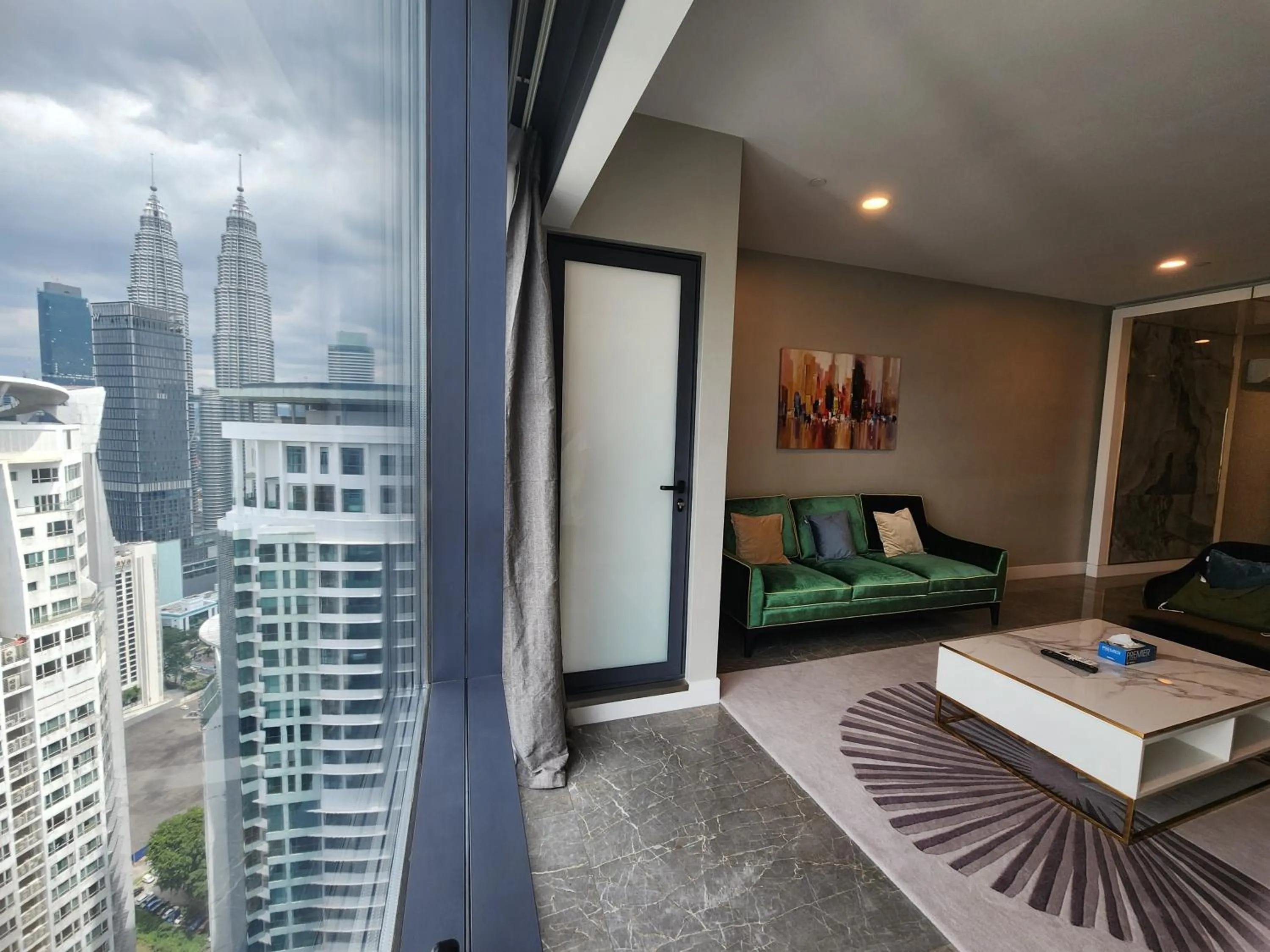 Living room in The Platinum 2 Premium Suite by Reluxe