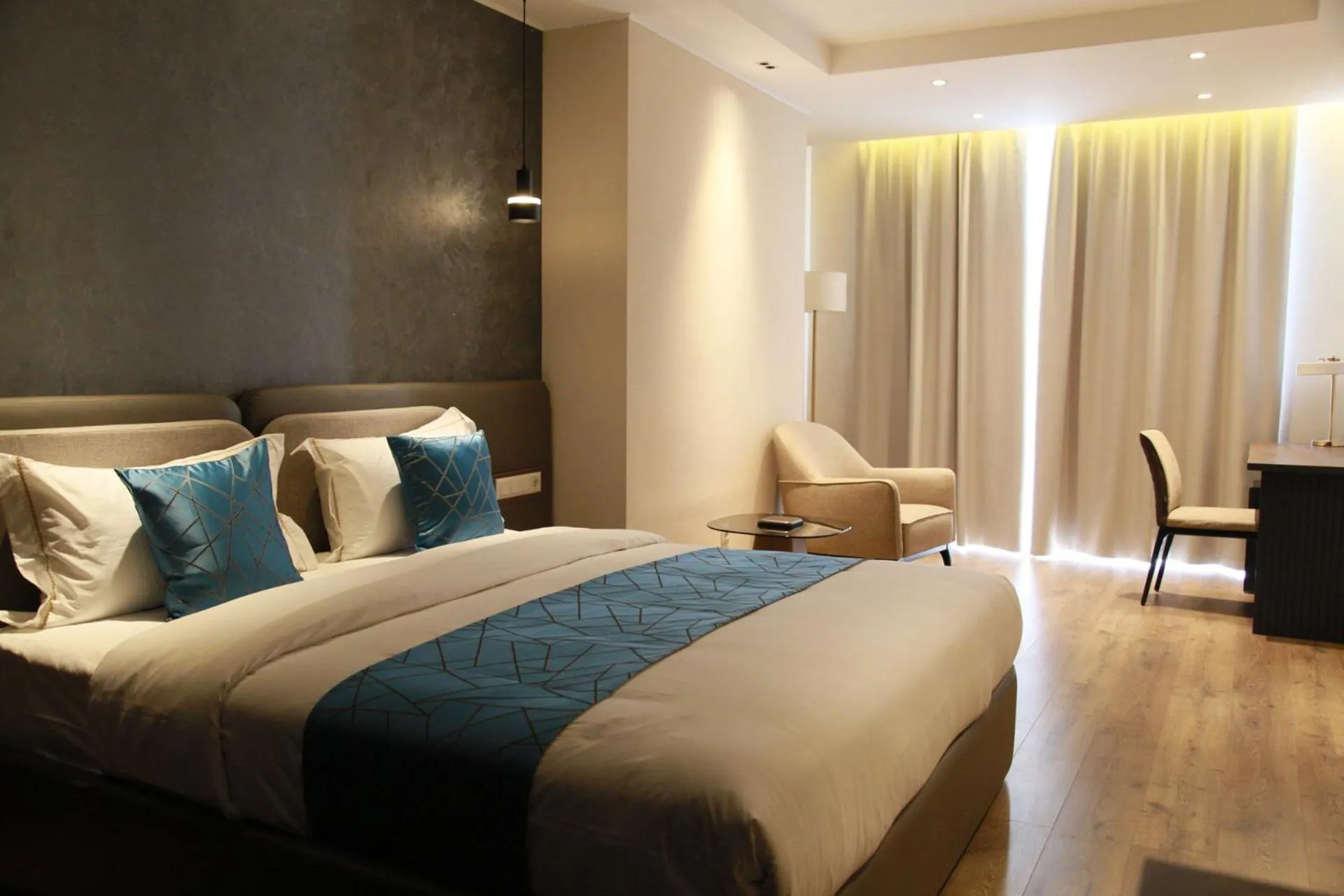 Bed in Sofia International Hotel