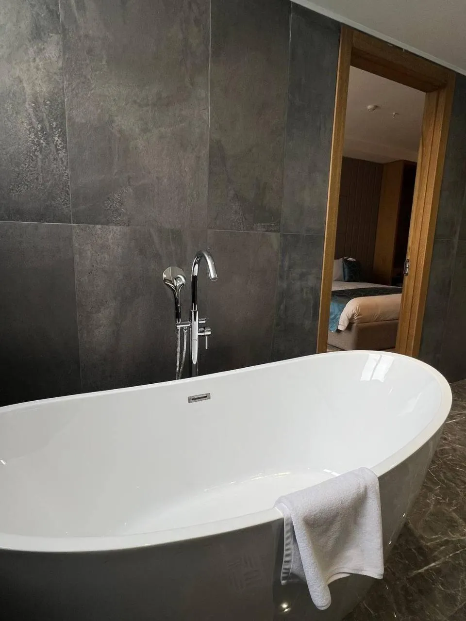 Bathroom in Sofia International Hotel