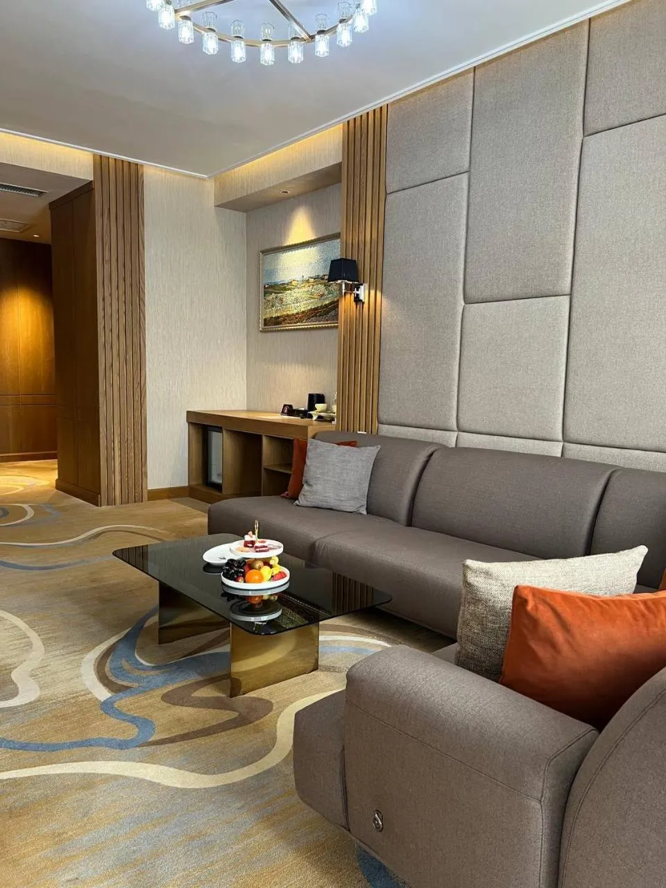 Living room in Sofia International Hotel