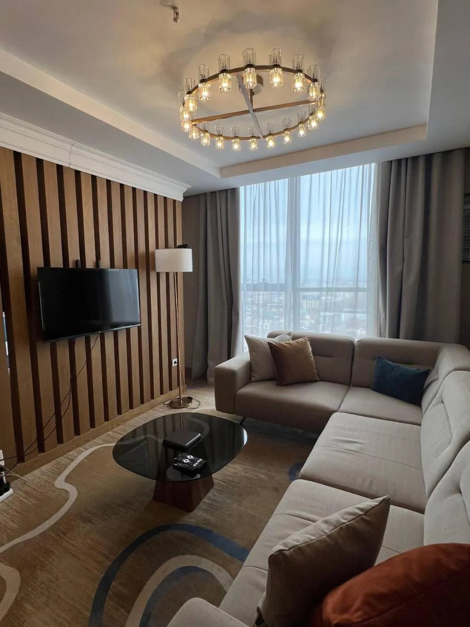 Living room in Sofia International Hotel