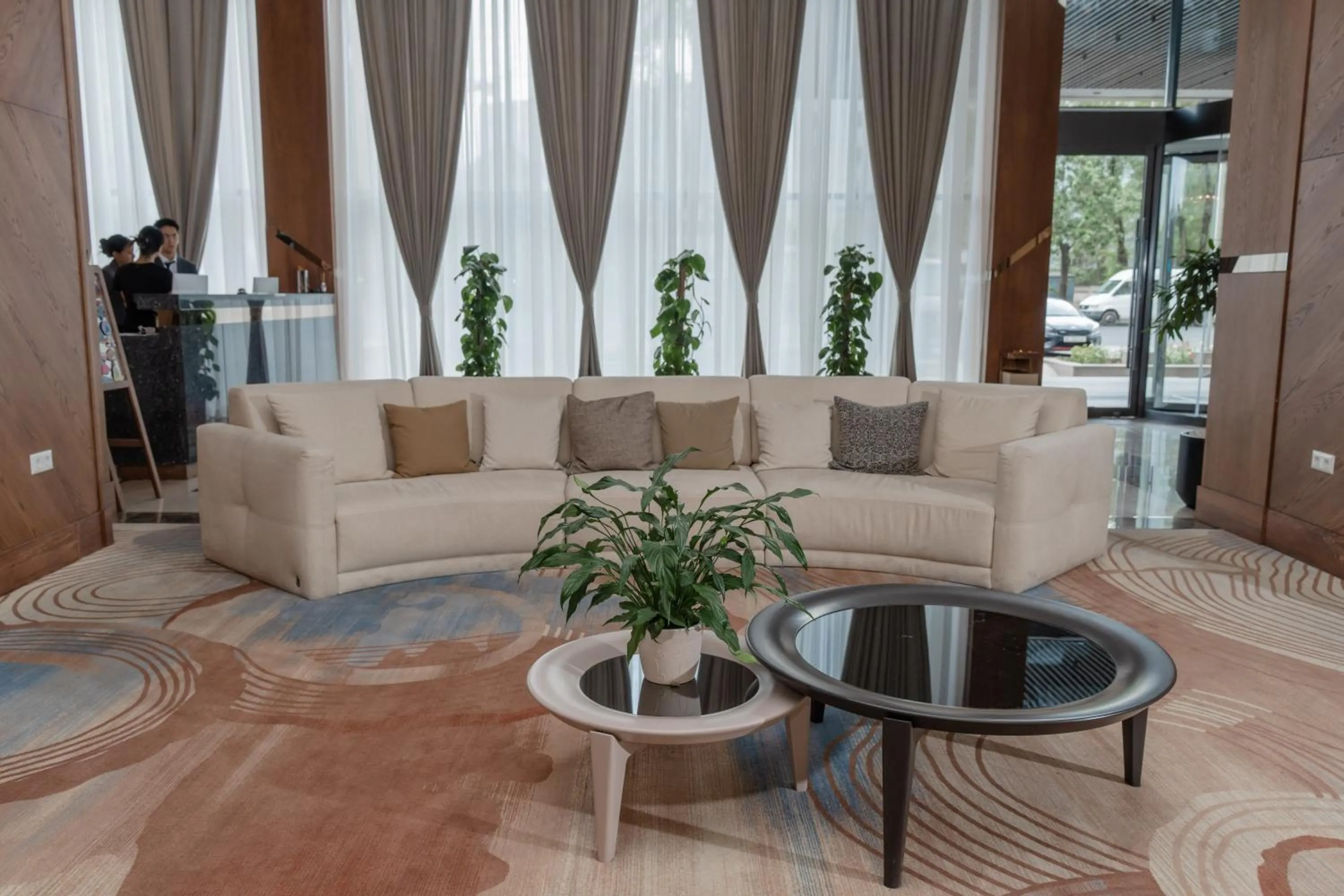 Seating area in Sofia International Hotel