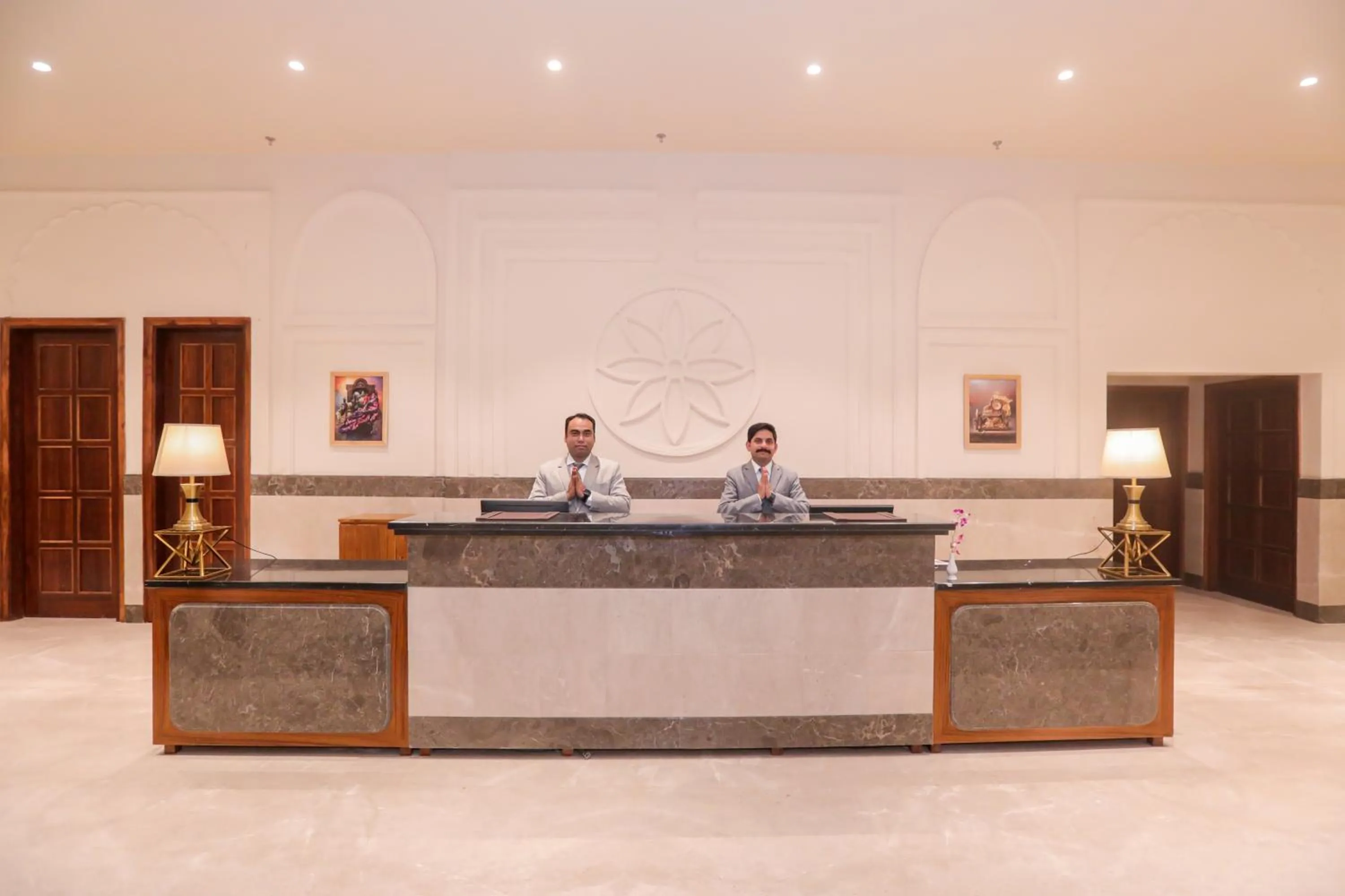 Lobby or reception in Regenta City Vilas Palace Ambala
