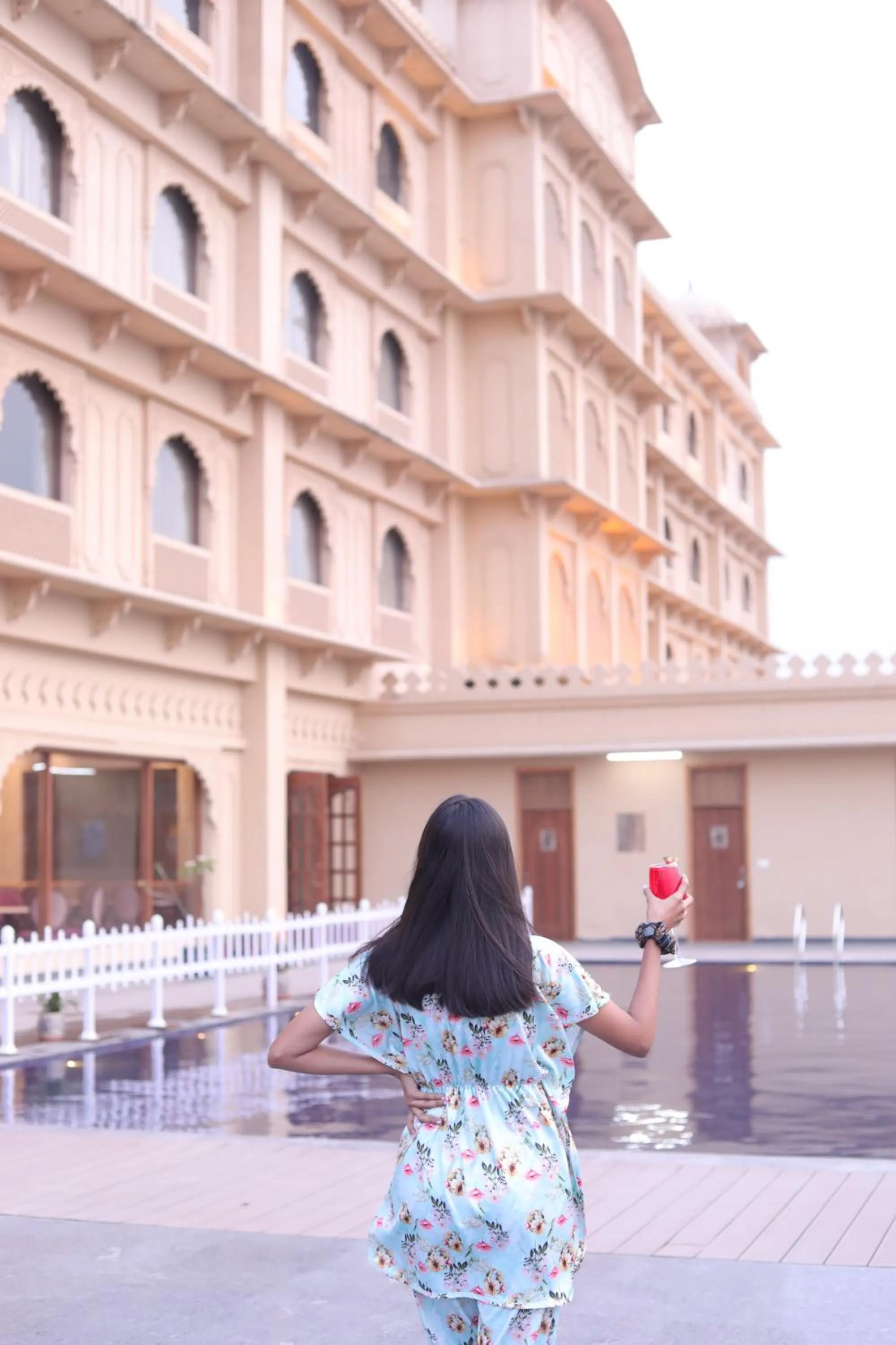 Swimming pool in Regenta City Vilas Palace Ambala