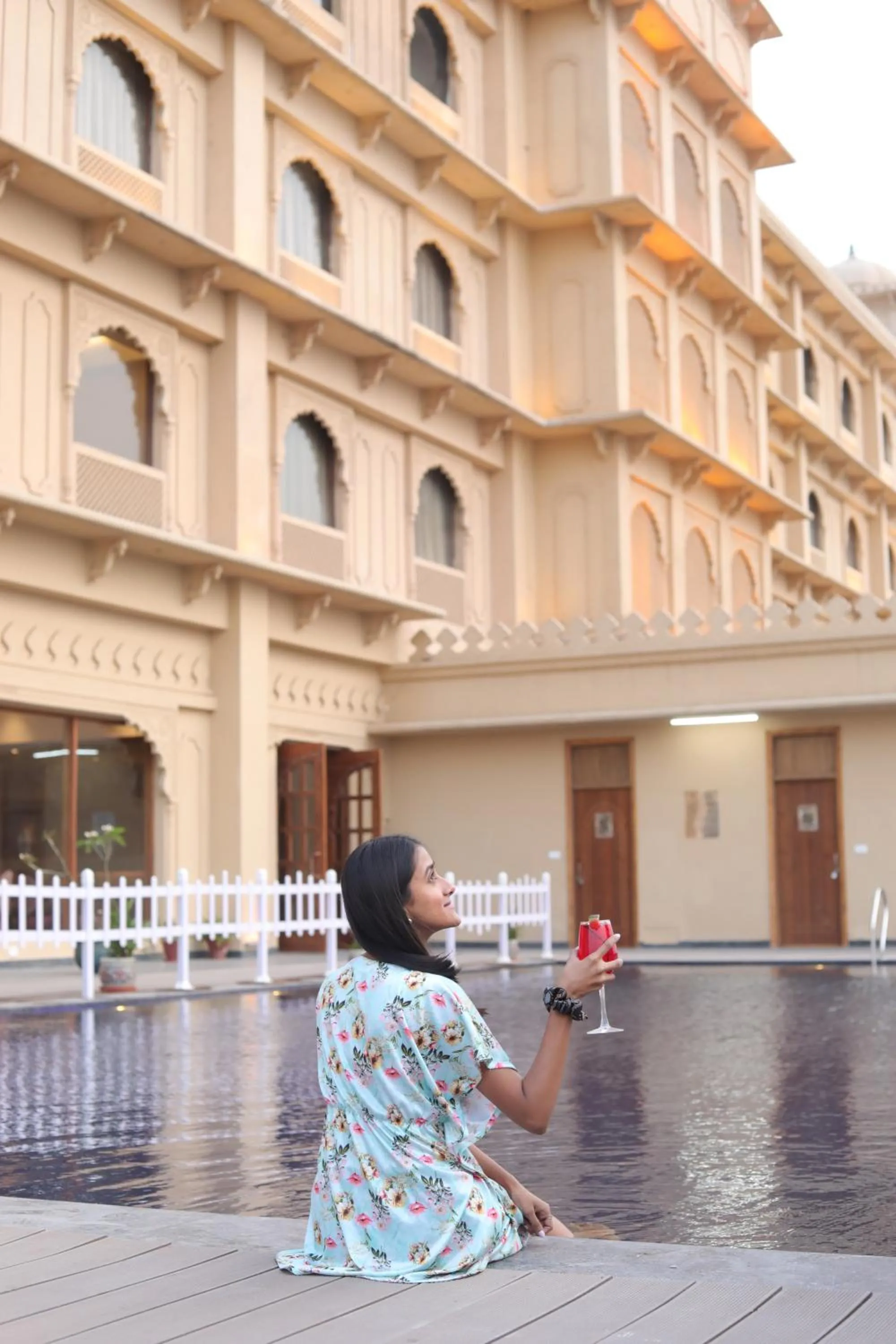 Swimming pool in Regenta City Vilas Palace Ambala