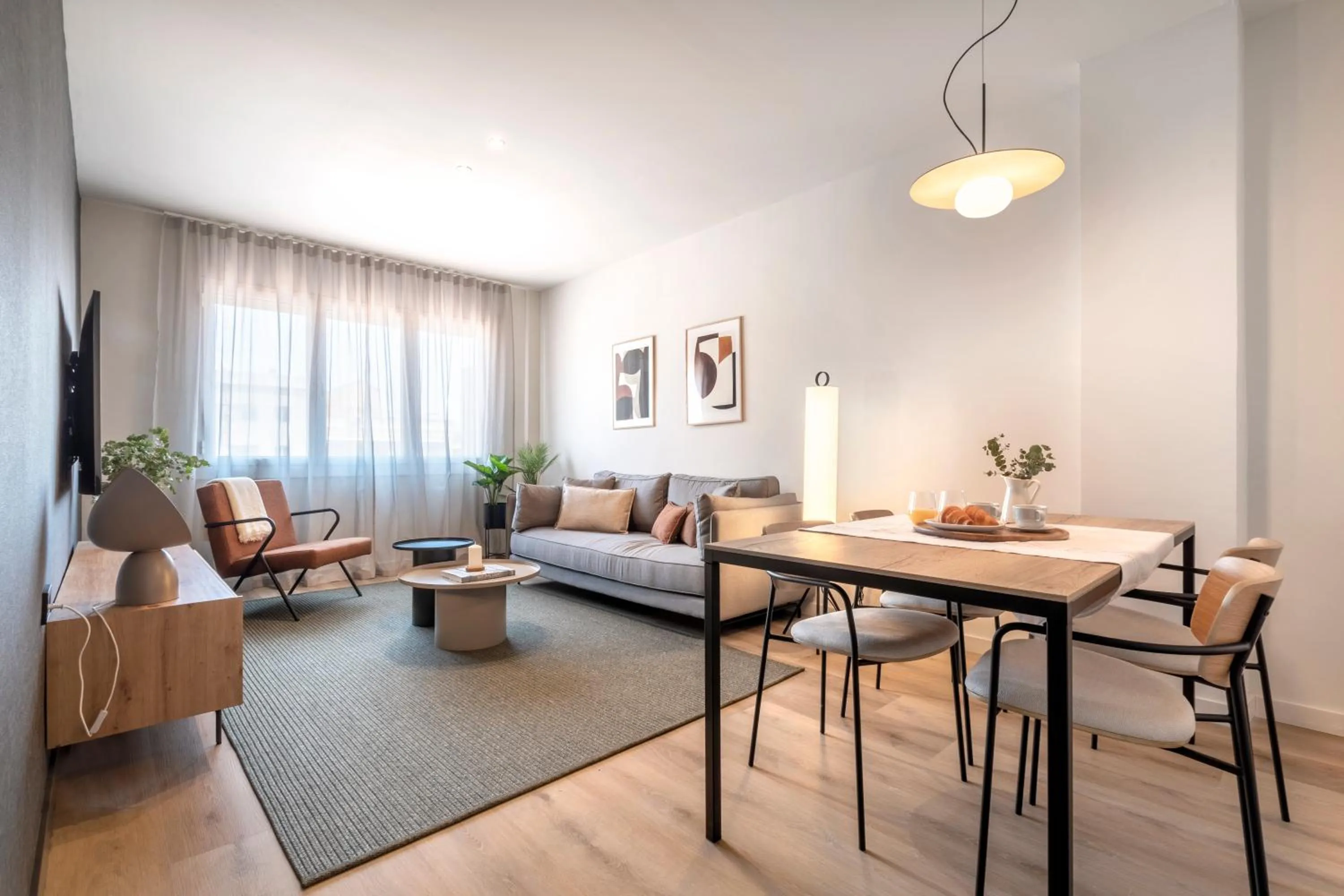 Living room in Arrivo Apartments