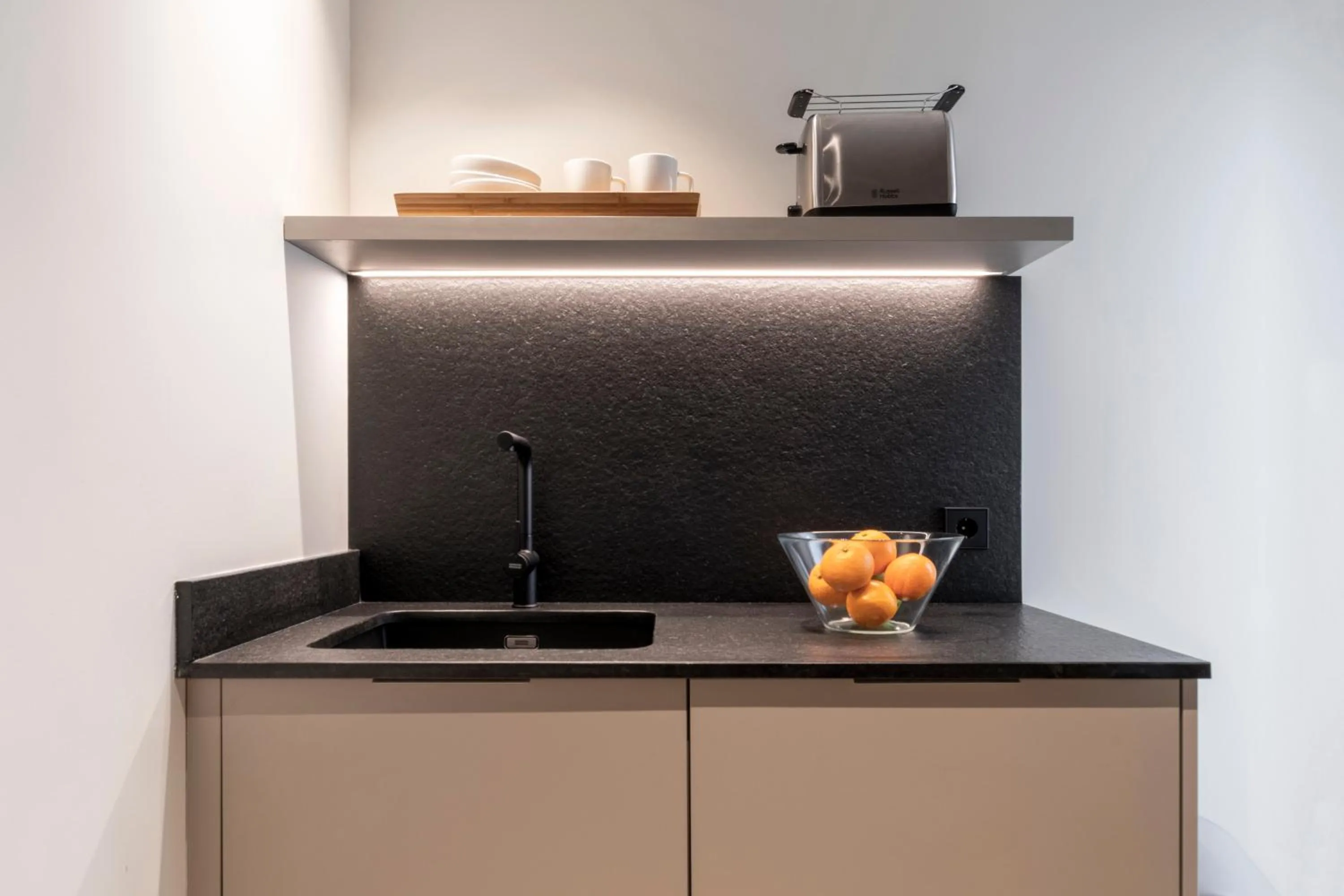 Kitchen or kitchenette in Arrivo Apartments