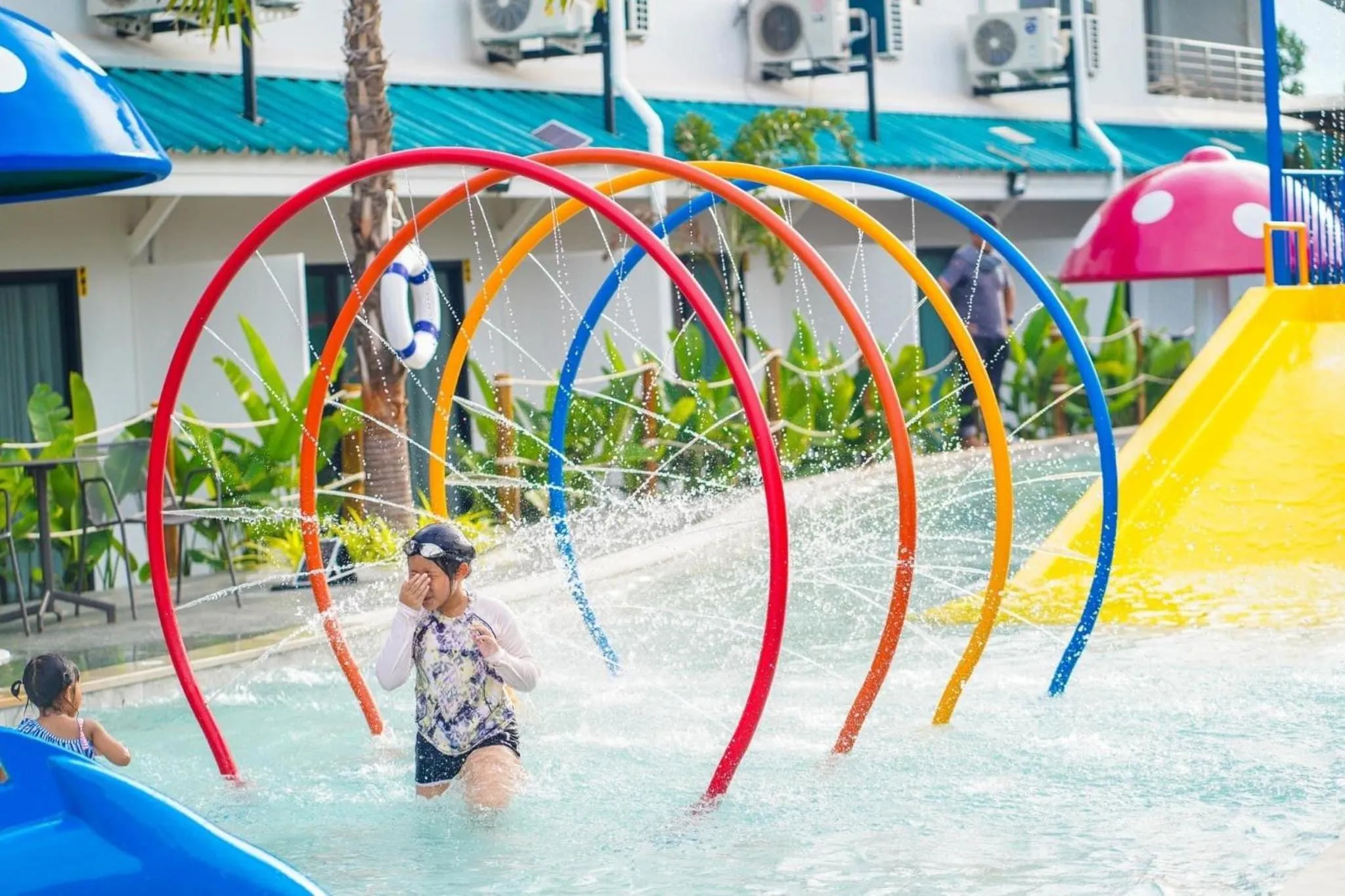 Aqua park in นคร นอน เล่น(Nakhon Norn Len)