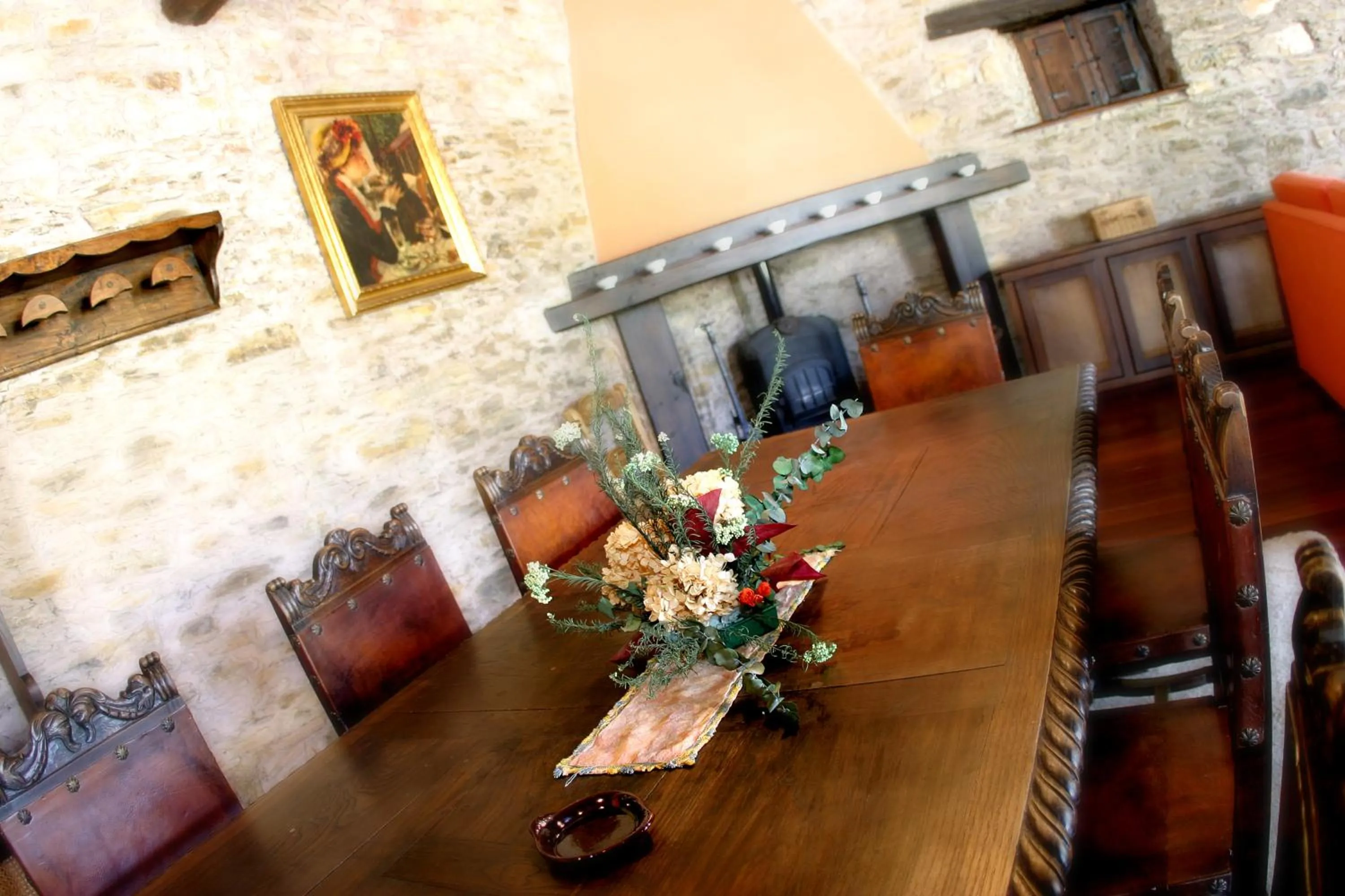 Living room in Hotel Monumento Pazo do Castro