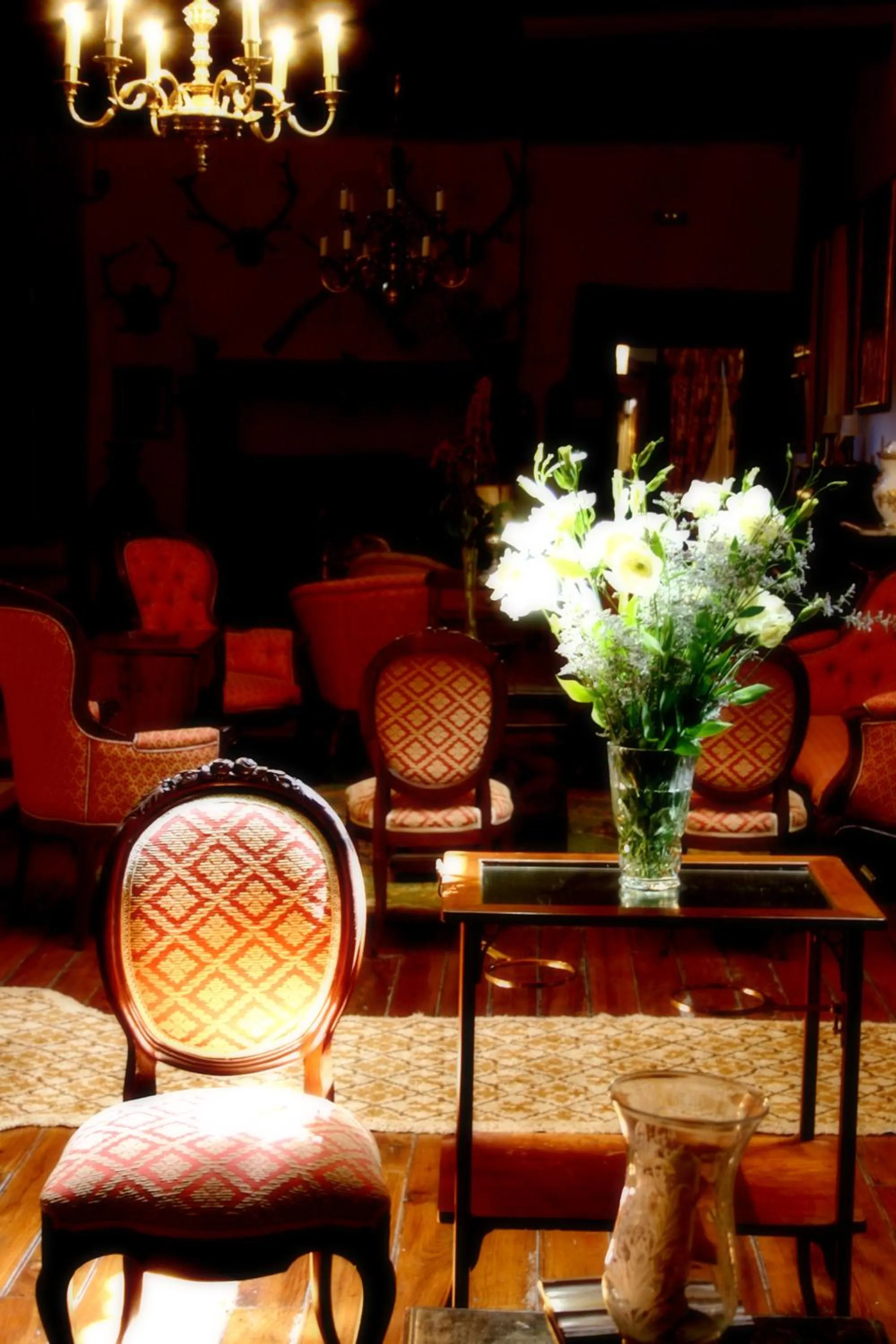 Living room in Hotel Monumento Pazo do Castro